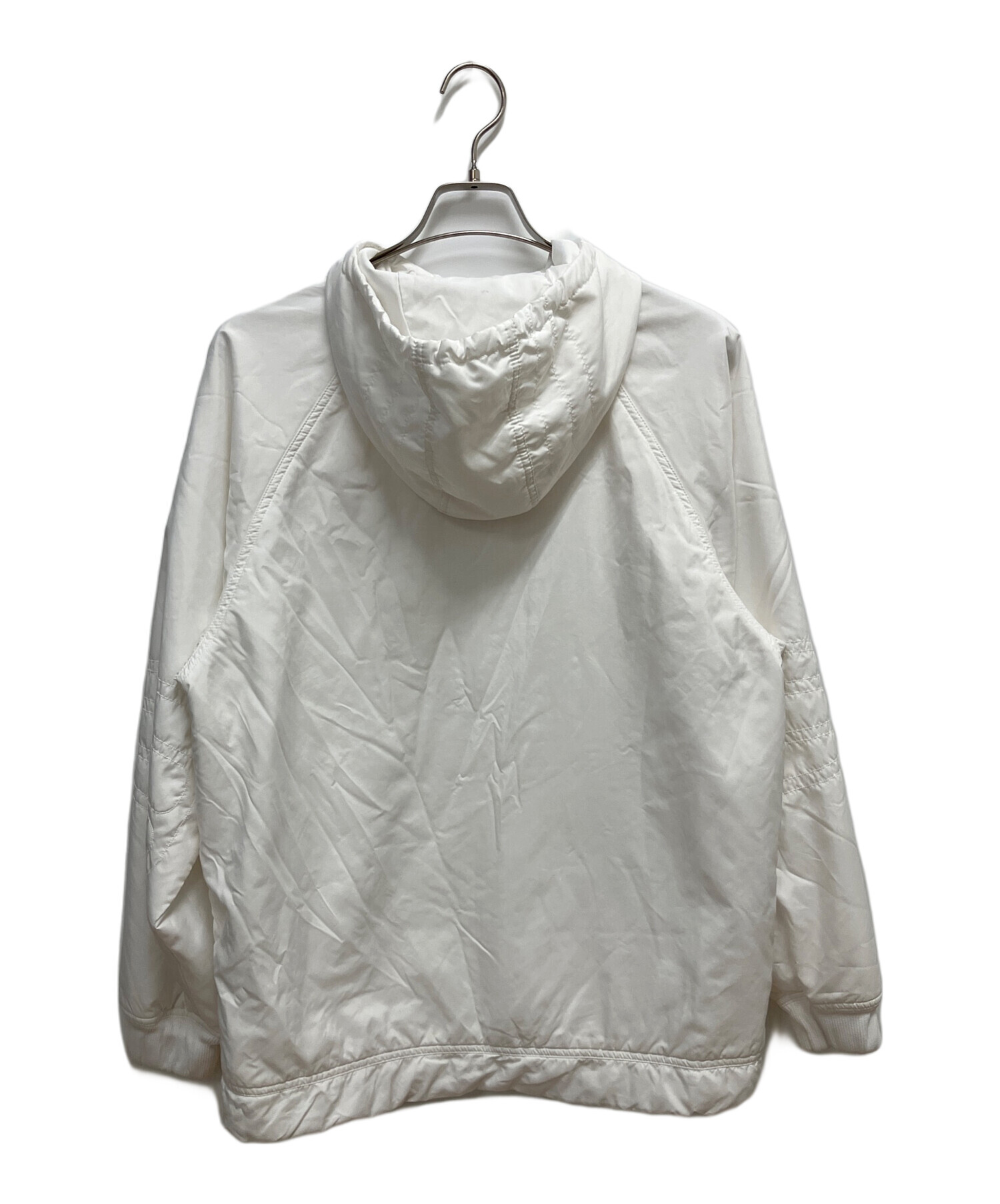 中古・古着通販】adidas (アディダス) アノラックパーカー ホワイト 