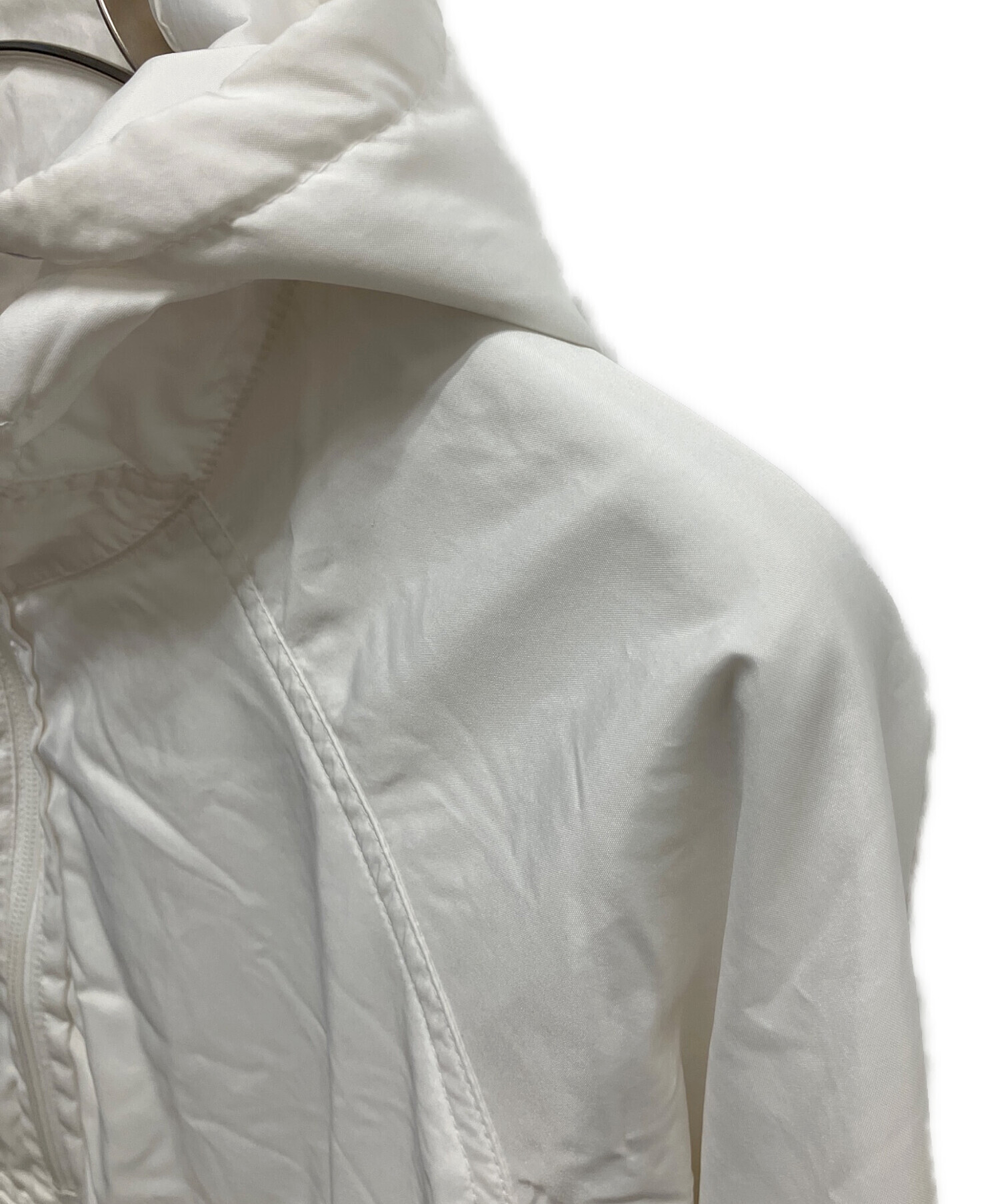中古・古着通販】adidas (アディダス) アノラックパーカー ホワイト 