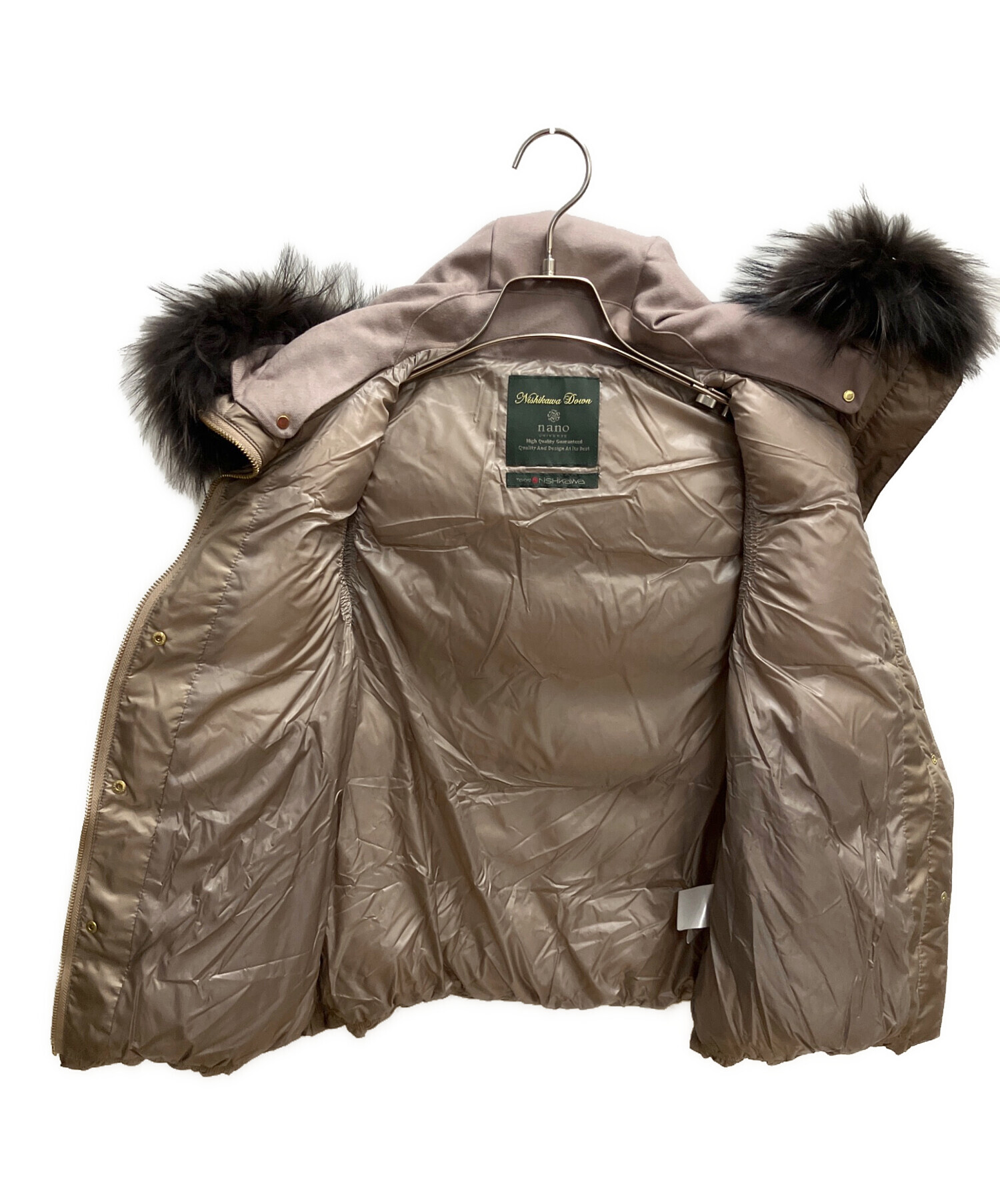 中古・古着通販】nano・universe (ナノ・ユニバース) 西川ダウン