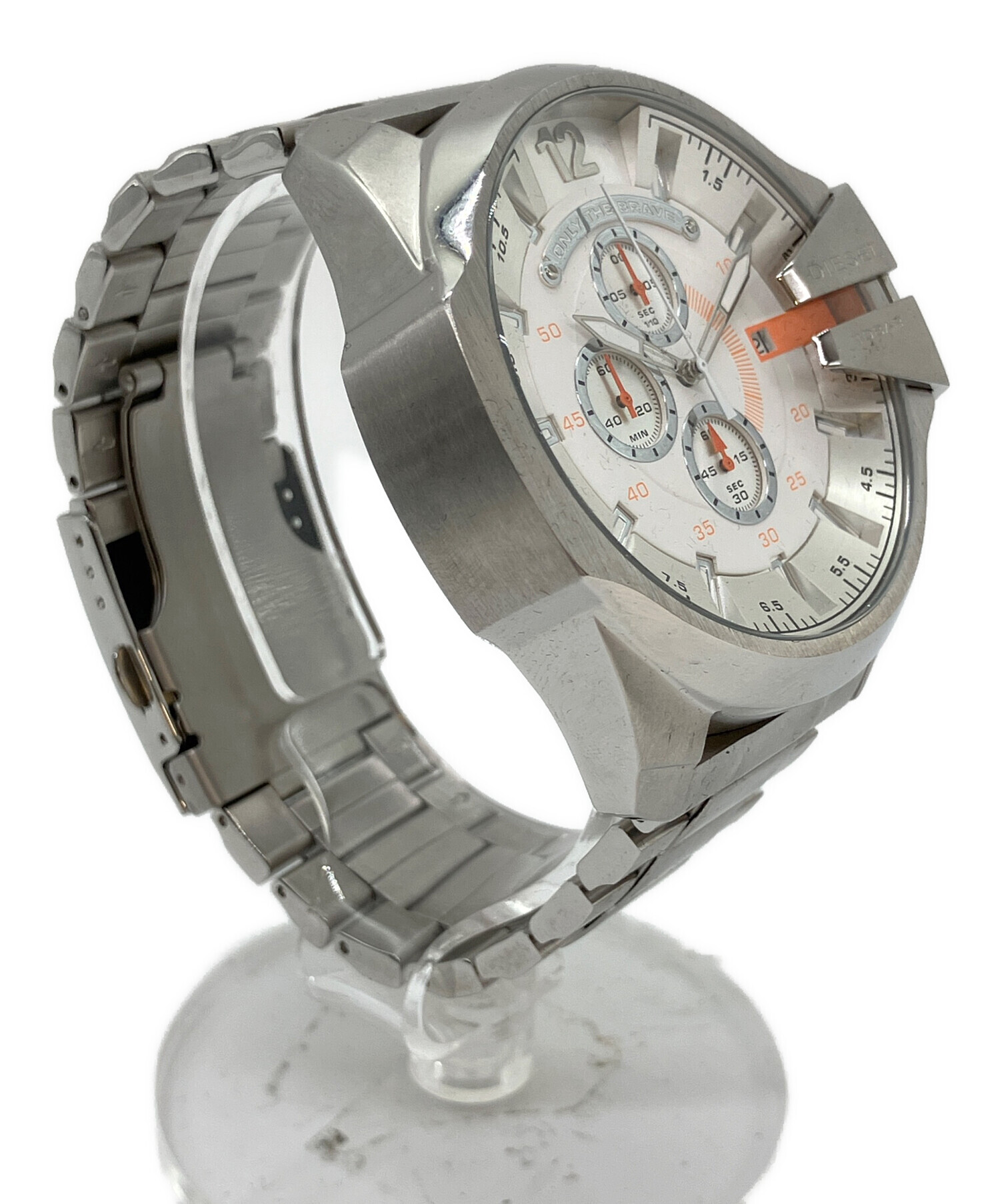 中古・古着通販】DIESEL (ディーゼル) 腕時計 ホワイト｜ブランド