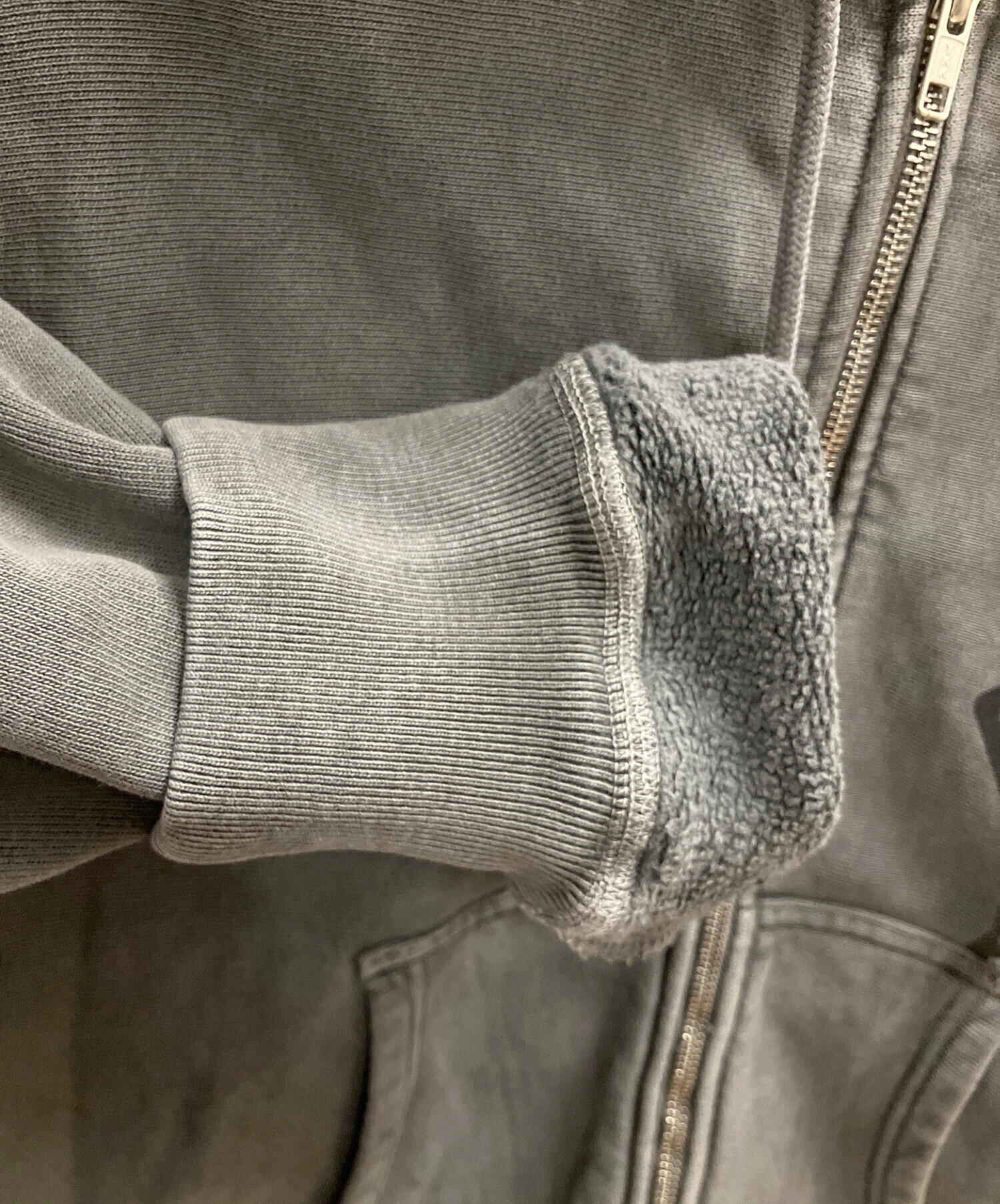 中古・古着通販】stussy (ステューシー) DICE ZIP HOODIE PIGMENT DYED