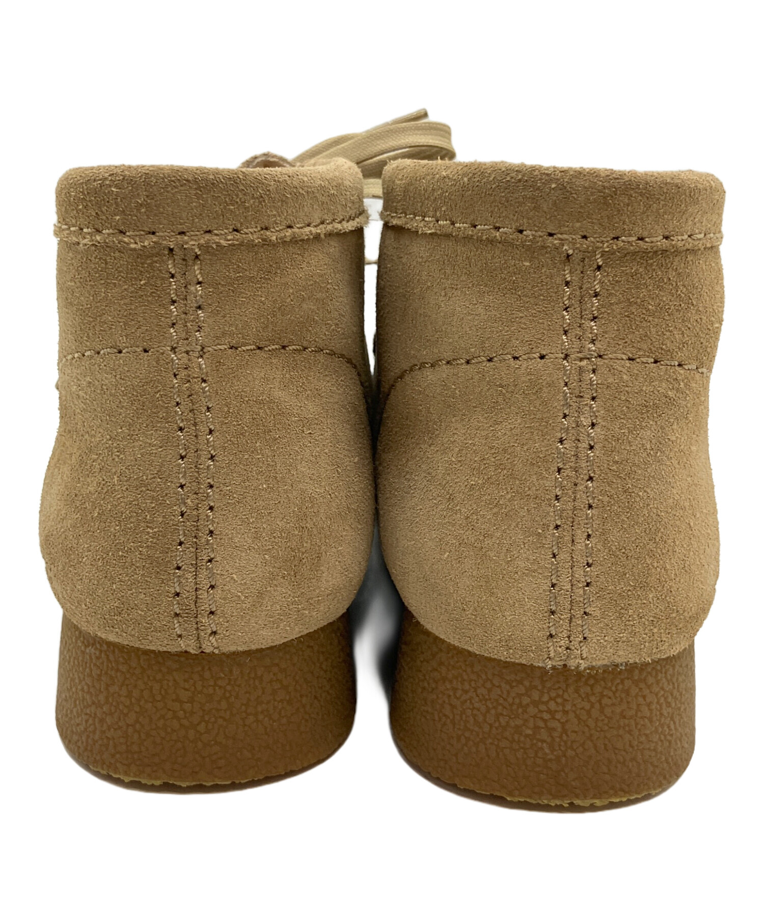 中古・古着通販】CLARKS (クラークス) ワラビー ブーツ ベージュ