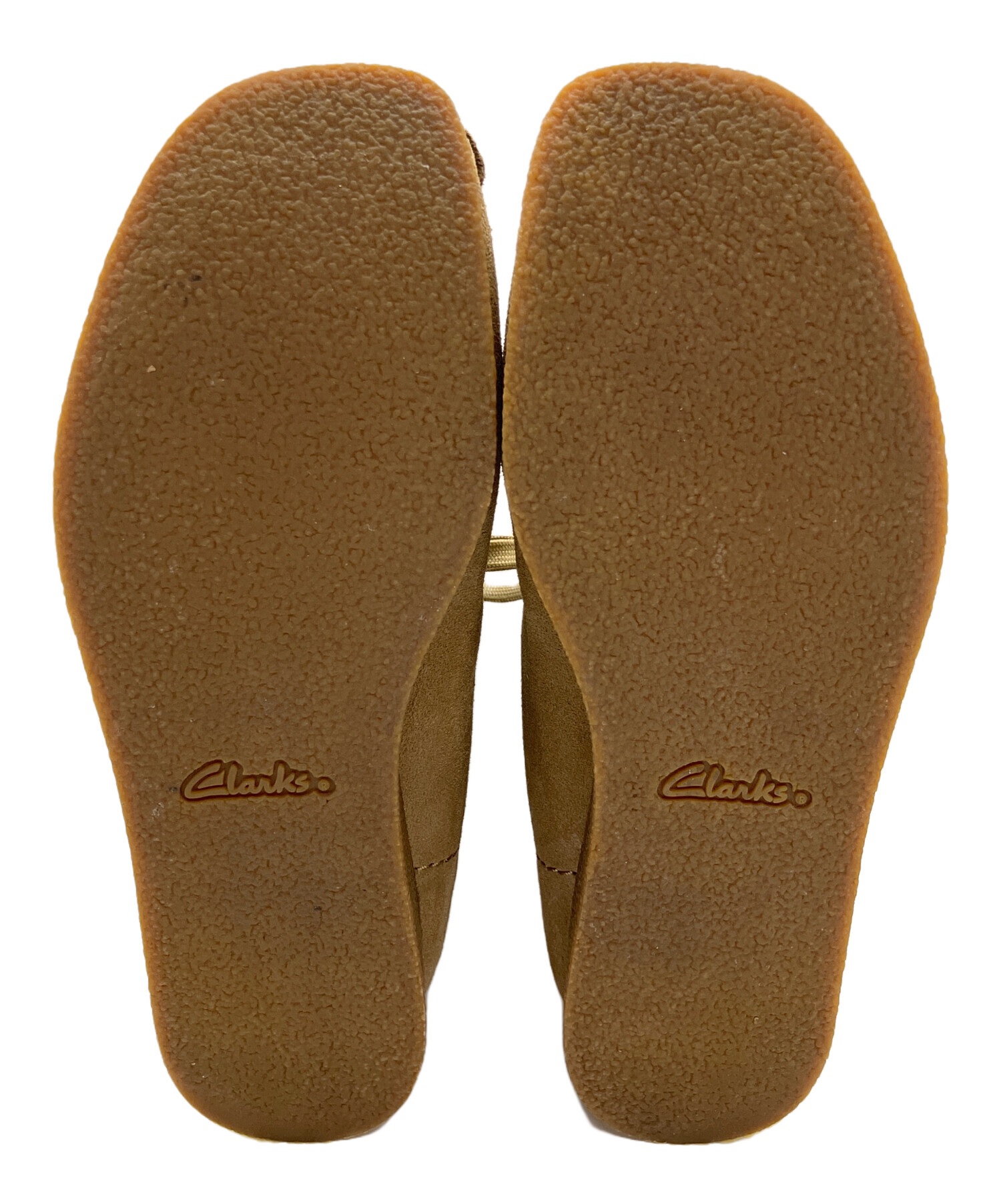 中古・古着通販】CLARKS (クラークス) ワラビー ブーツ ベージュ