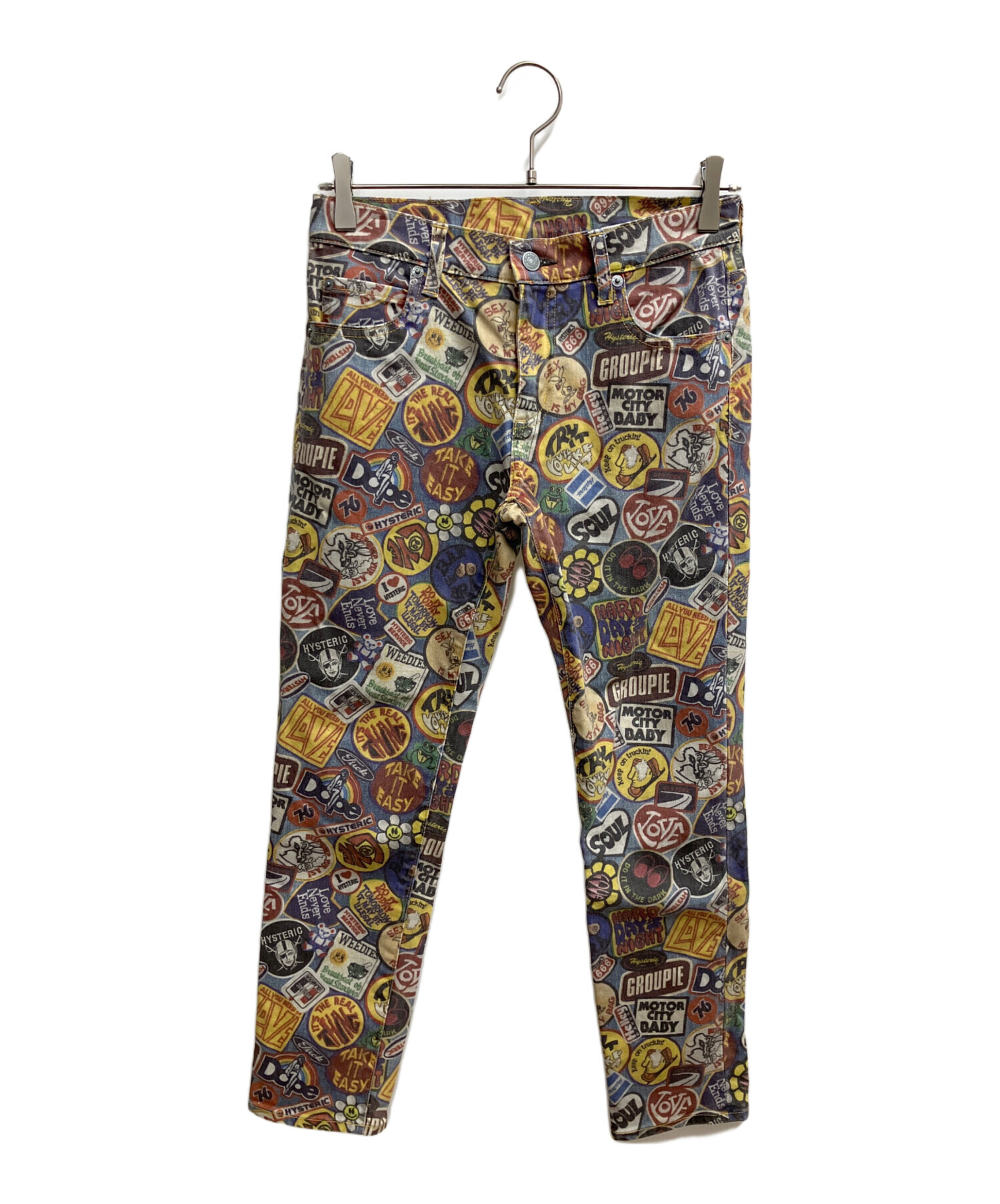 中古・古着通販】Hysteric Glamour (ヒステリックグラマー) 総柄パンツ