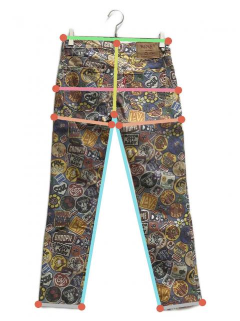 中古・古着通販】Hysteric Glamour (ヒステリックグラマー) 総柄パンツ