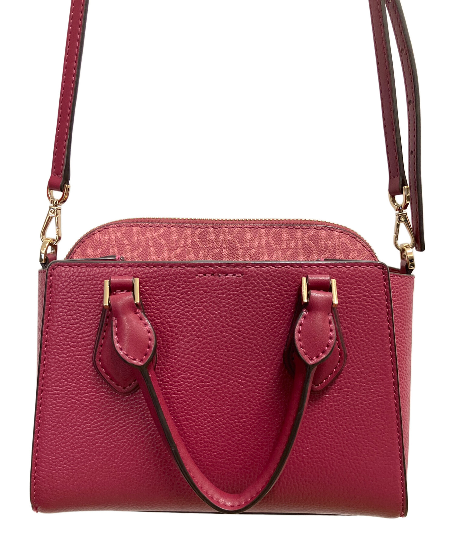 中古・古着通販】MICHAEL KORS (マイケル・コース) 2WAYバッグ ピンク