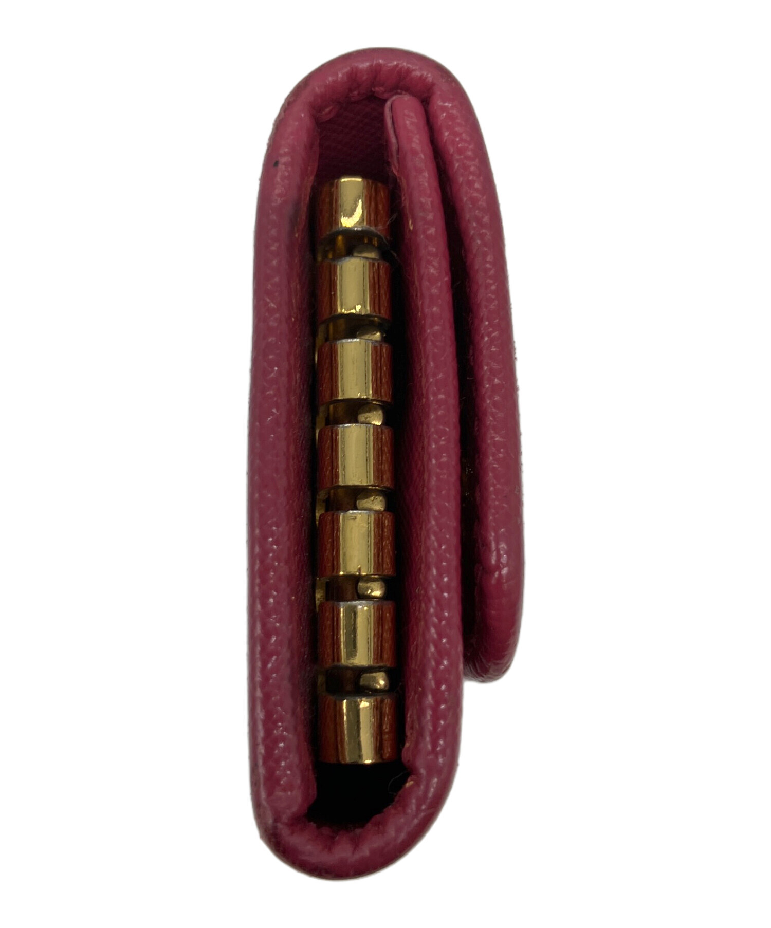 中古・古着通販】PRADA (プラダ) 6連キーケース ショッキングピンク