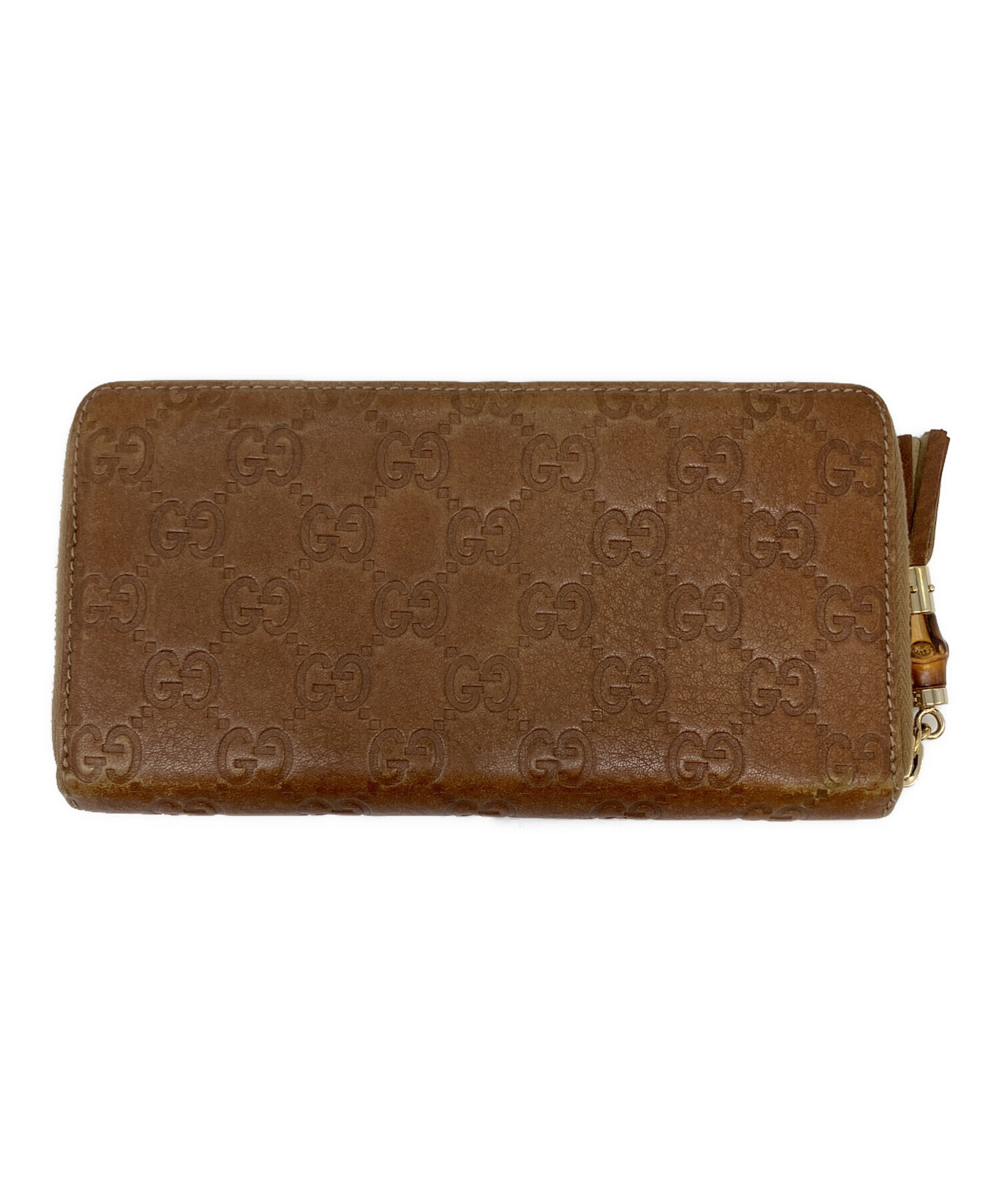 中古・古着通販】GUCCI (グッチ) グッチシマ バンブー ラウンド