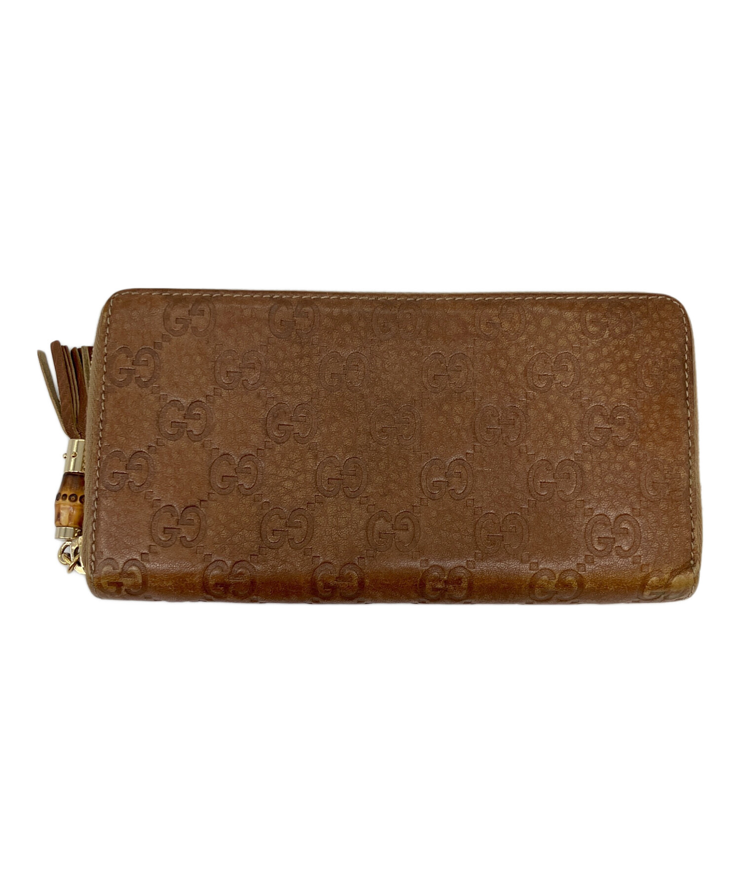 中古・古着通販】GUCCI (グッチ) グッチシマ バンブー ラウンド