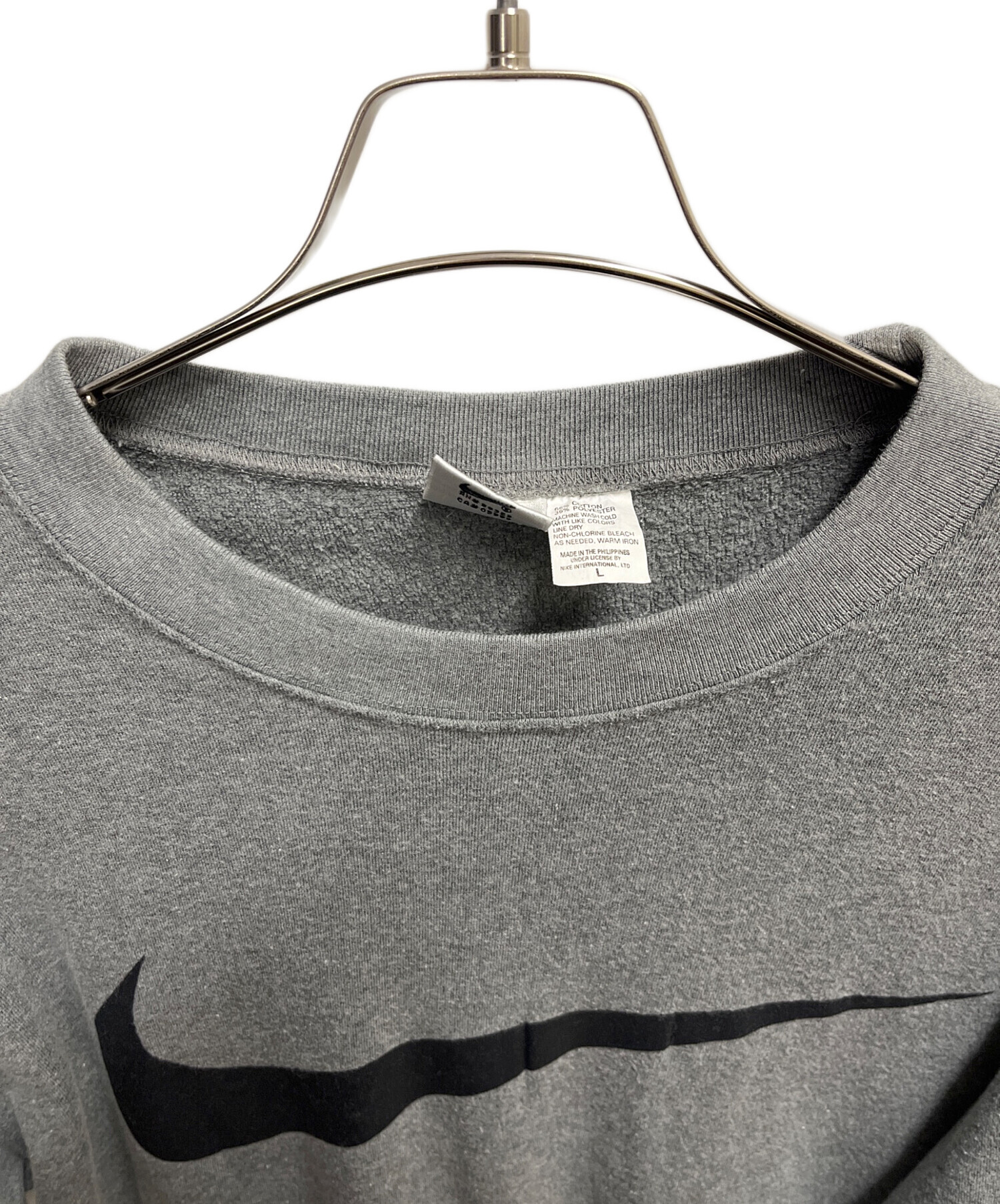 中古・古着通販】NIKE (ナイキ) スウェット グレー サイズ:SIZE L