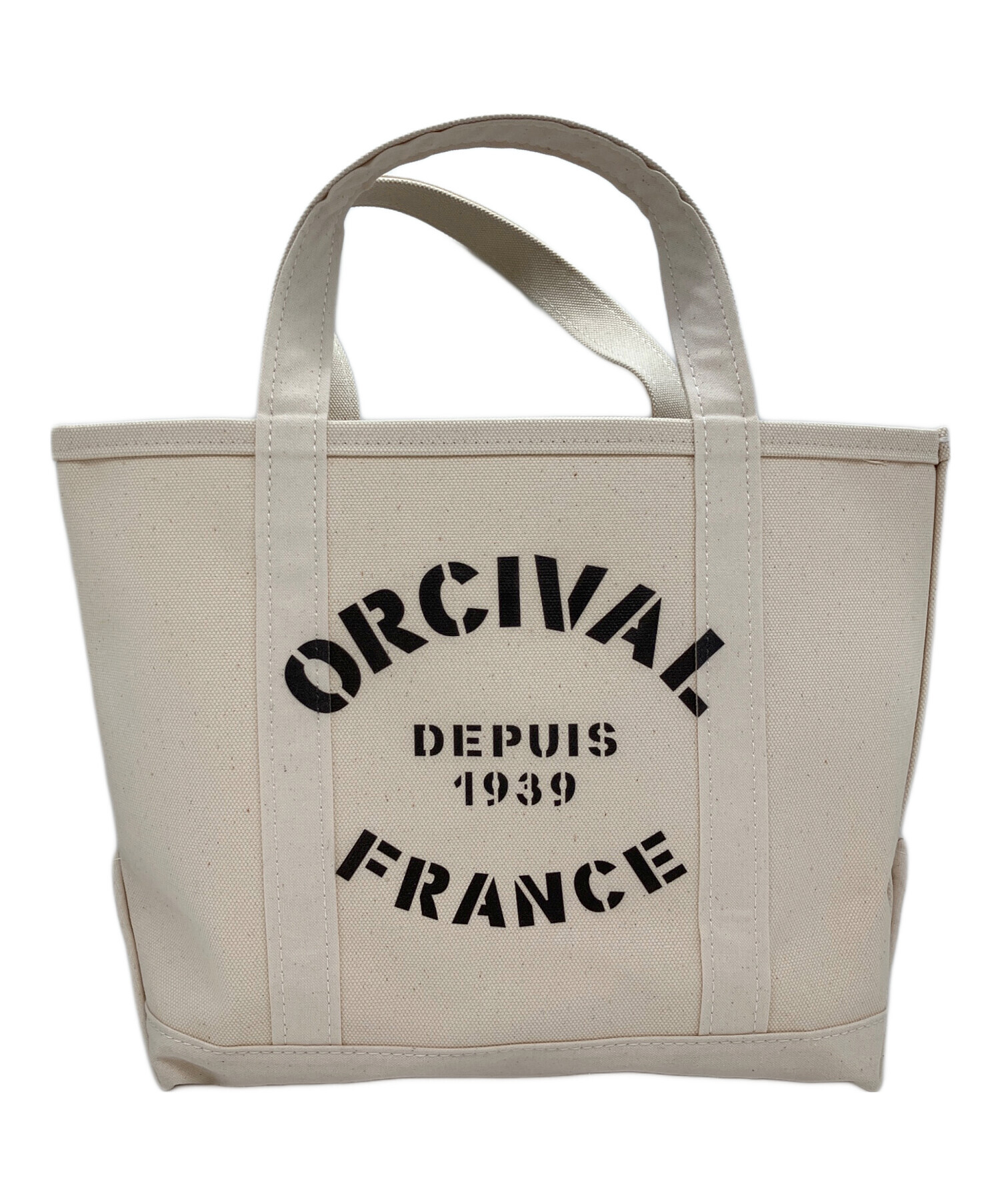 中古・古着通販】ORCIVAL (オーシバル) トートバッグ ベージュ 