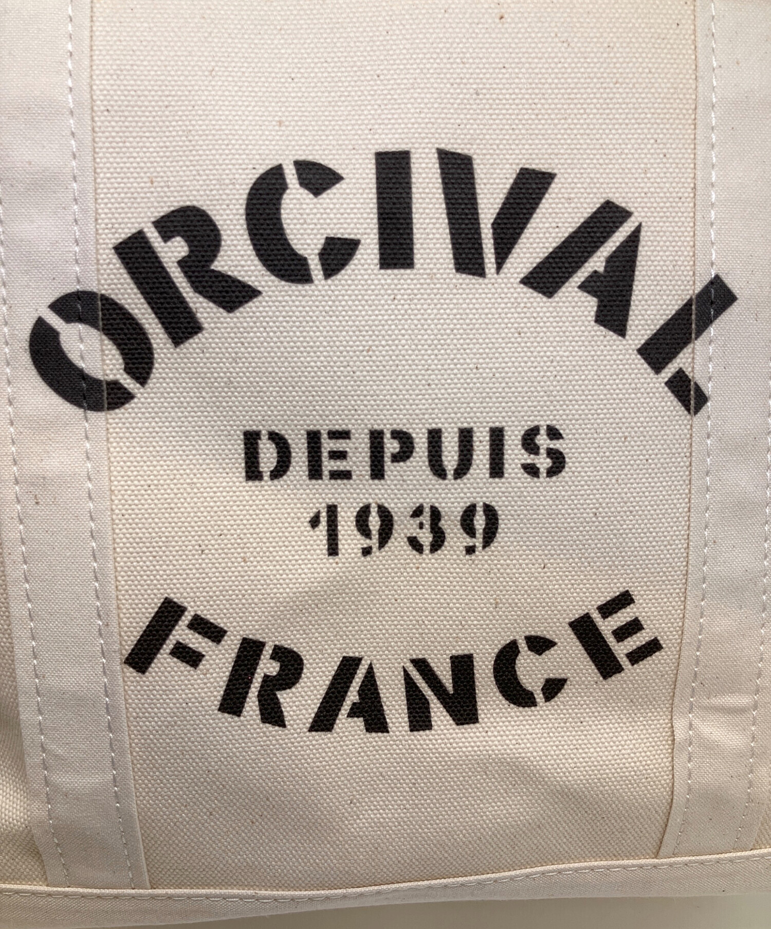 中古・古着通販】ORCIVAL (オーシバル) トートバッグ ベージュ 