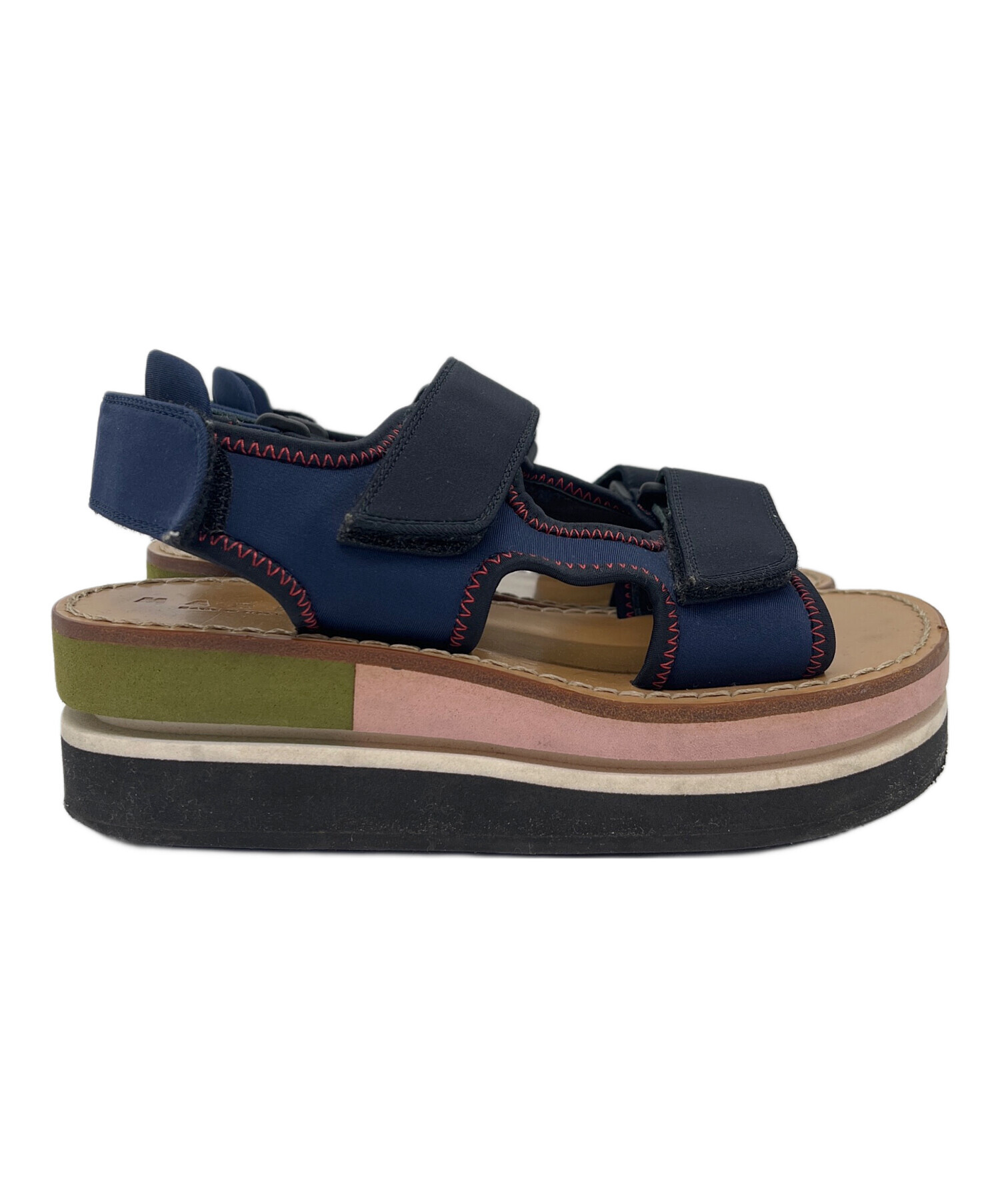 中古・古着通販】MARNI (マルニ) プラットファームサンダル 中古・古着通販】MARNI (マルニ) プラットファームサンダル