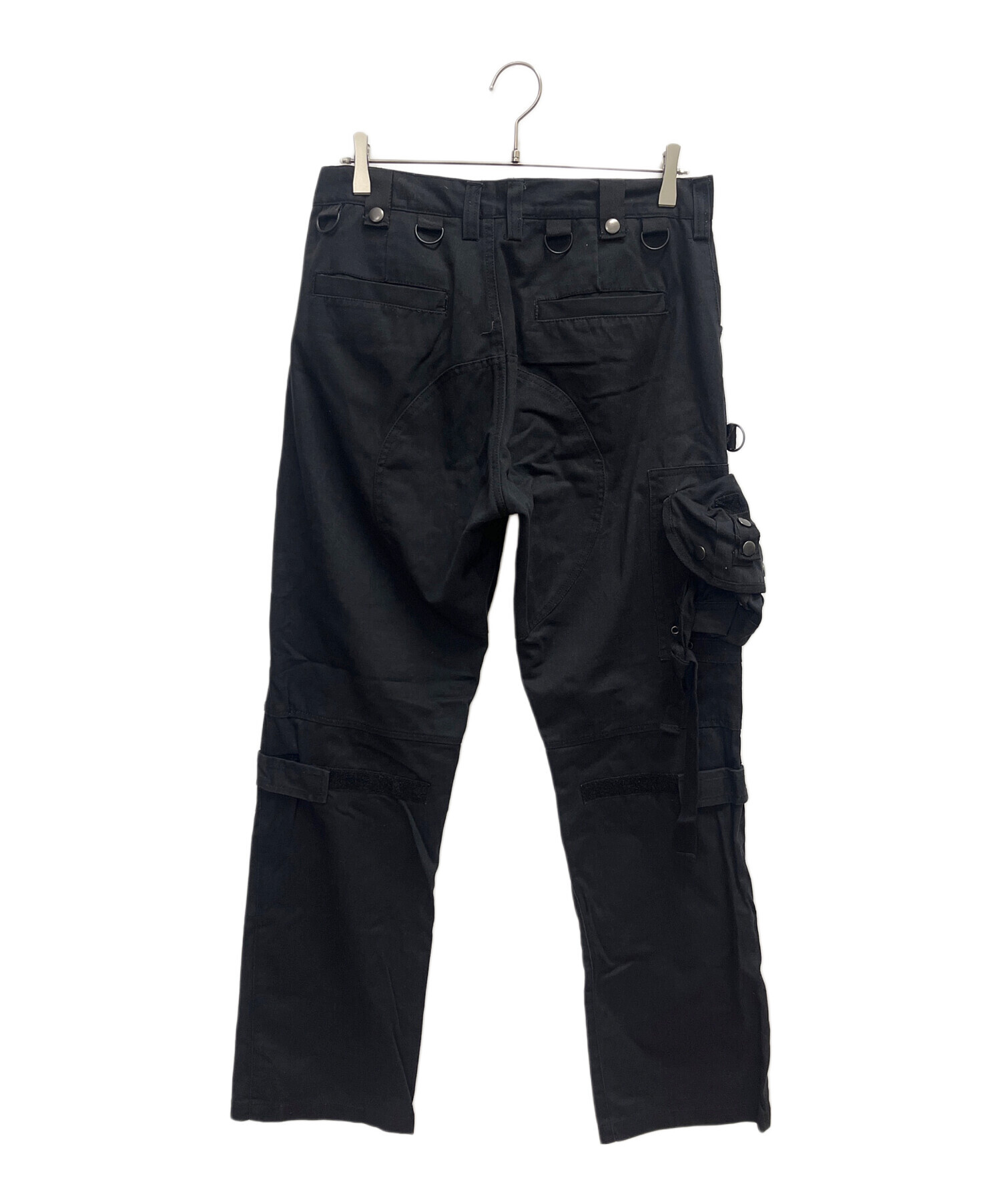 中古・古着通販】P.D.W (ピーディーダブル) カーゴパンツ ブラック