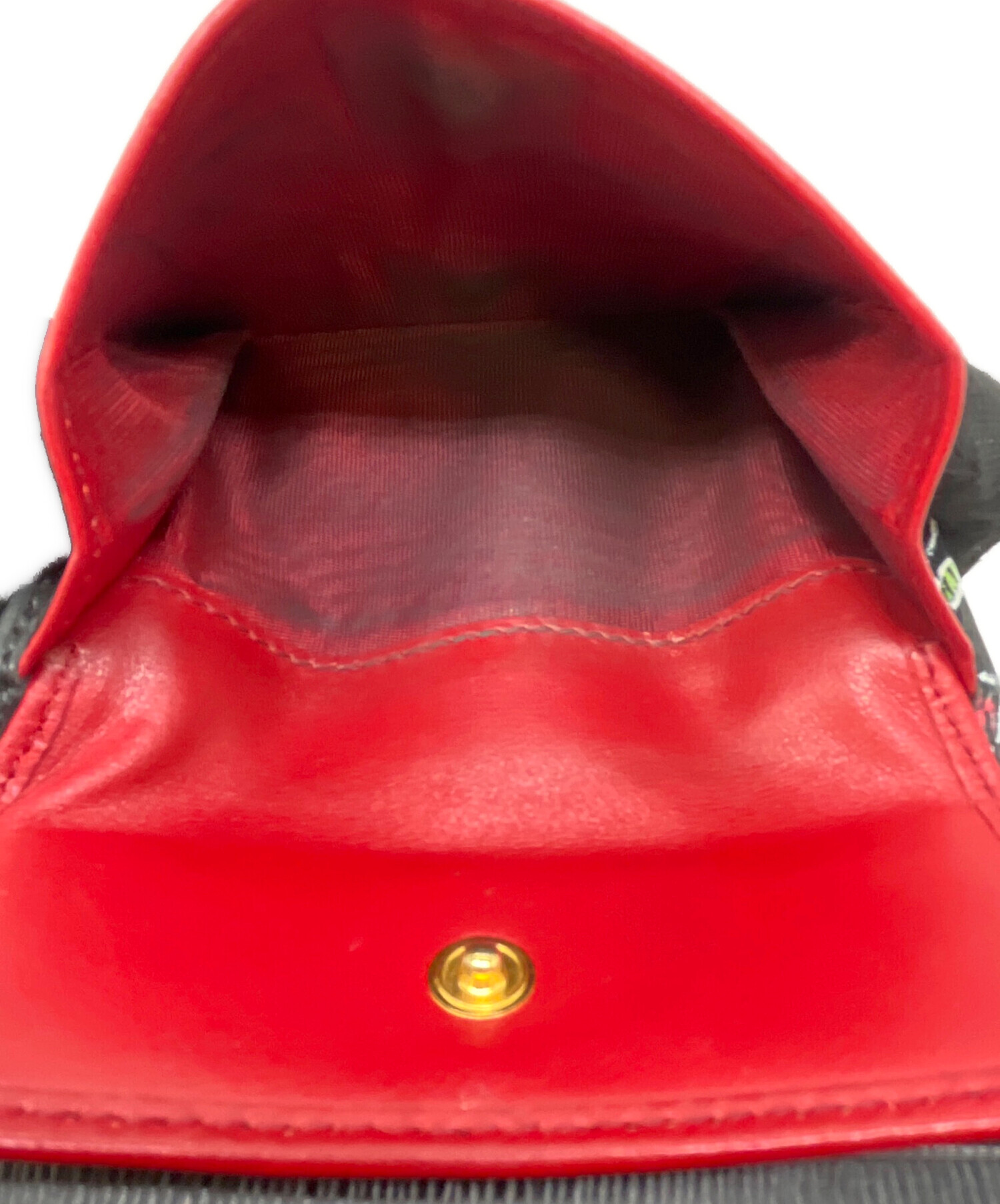 中古・古着通販】PRADA (プラダ) 2つ折り財布 ブラック｜ブランド