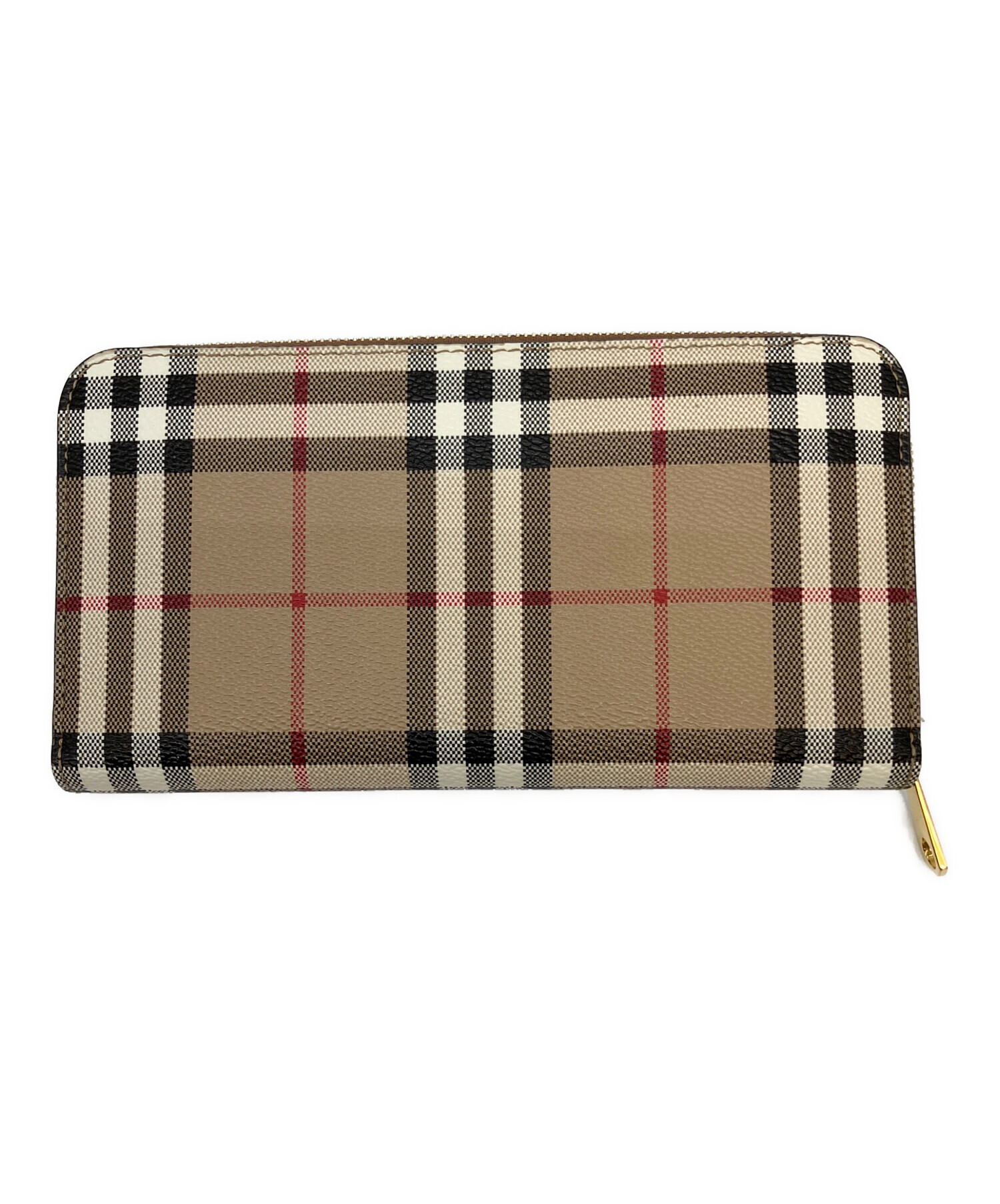 中古・古着通販】BURBERRY (バーバリー) 長財布 ベージュ｜ブランド