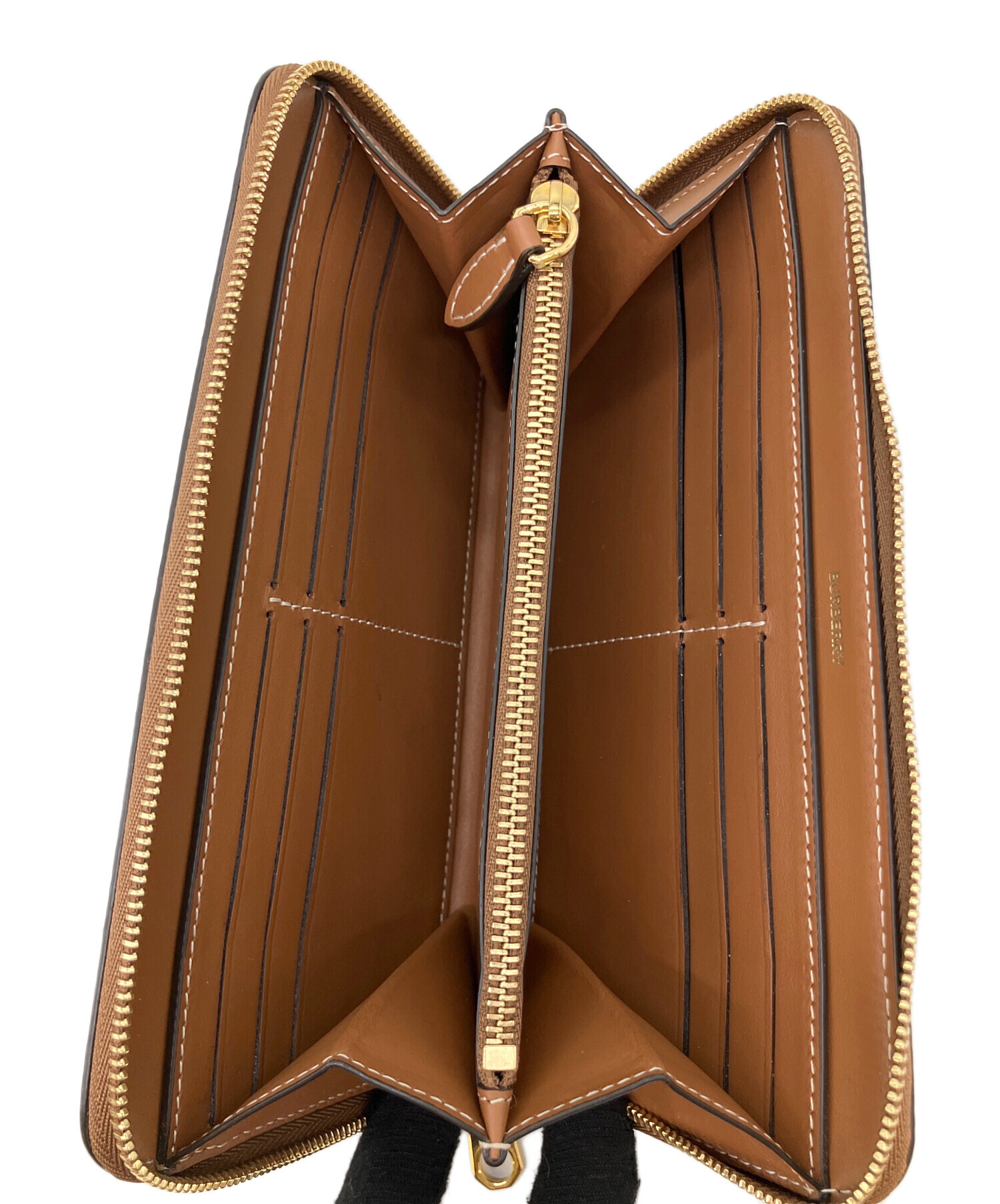 中古・古着通販】BURBERRY (バーバリー) 長財布 ベージュ｜ブランド