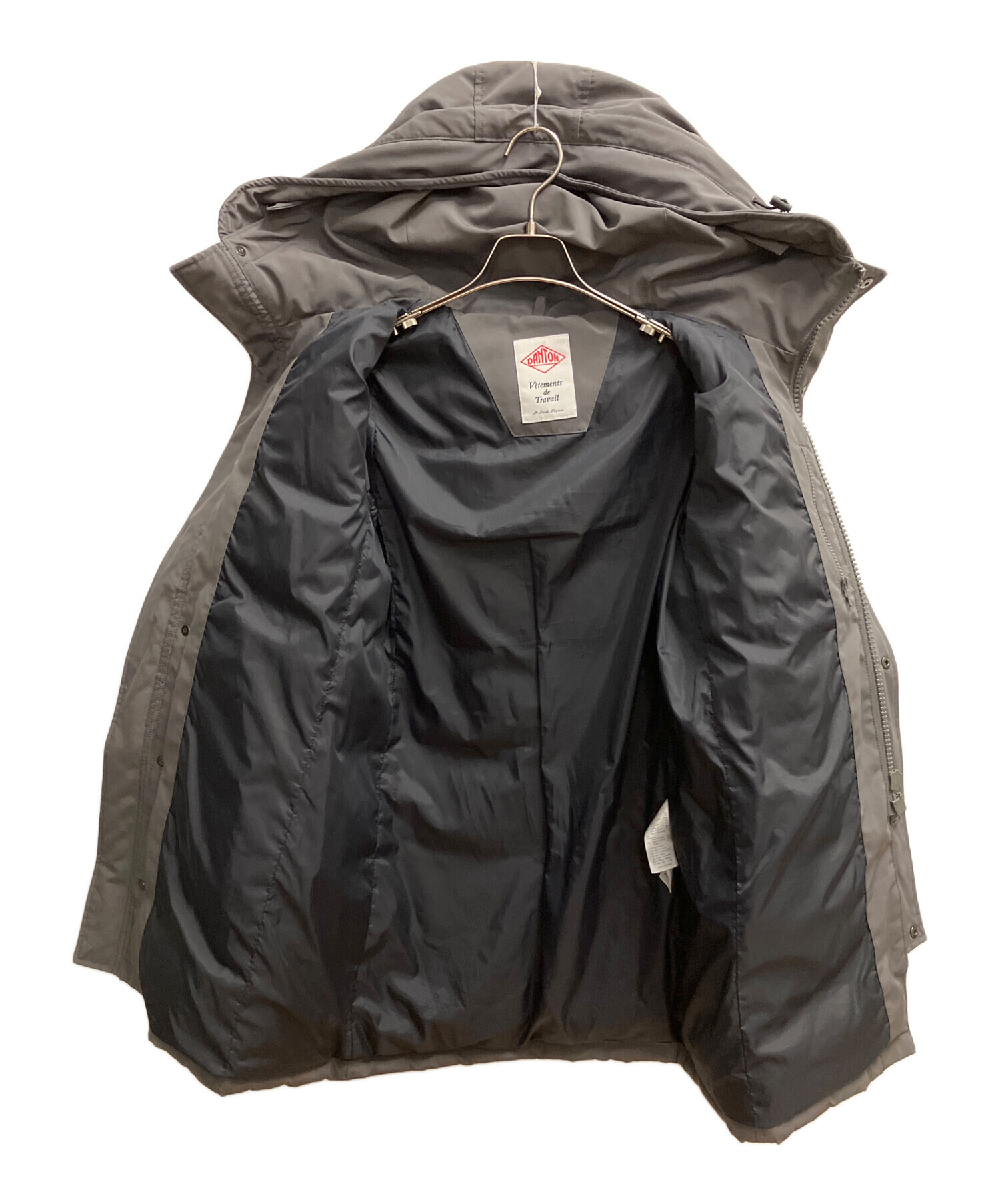 中古・古着通販】DANTON (ダントン) ダウンコート グレー サイズ:SIZE