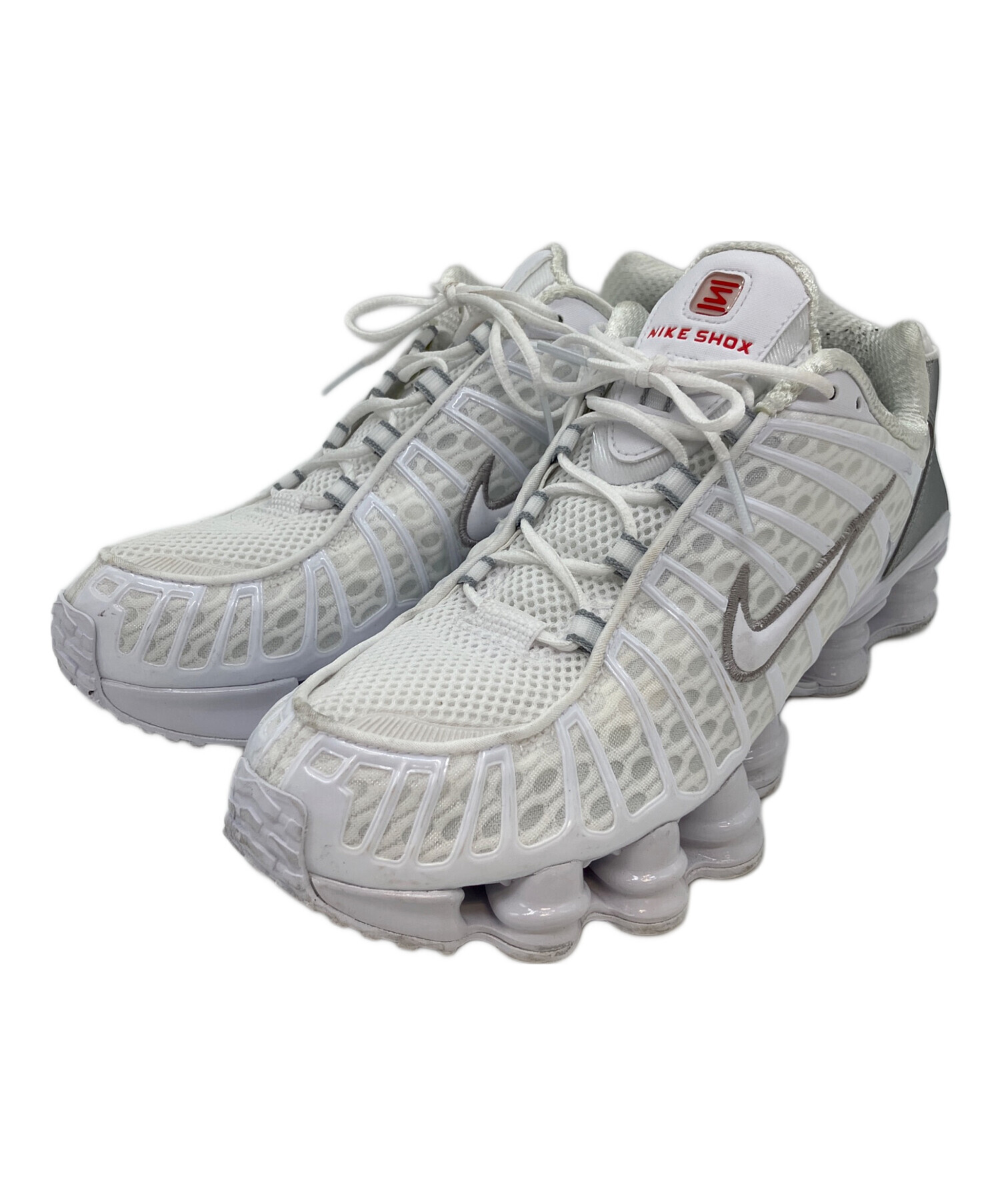 中古・古着通販】NIKE (ナイキ) SHOX TL ホワイト サイズ:SIZE 27.5cm 