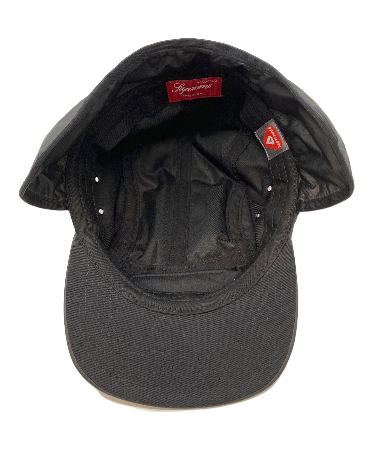 中古・古着通販】SUPREME (シュプリーム) キャップ ブラック｜ブランド