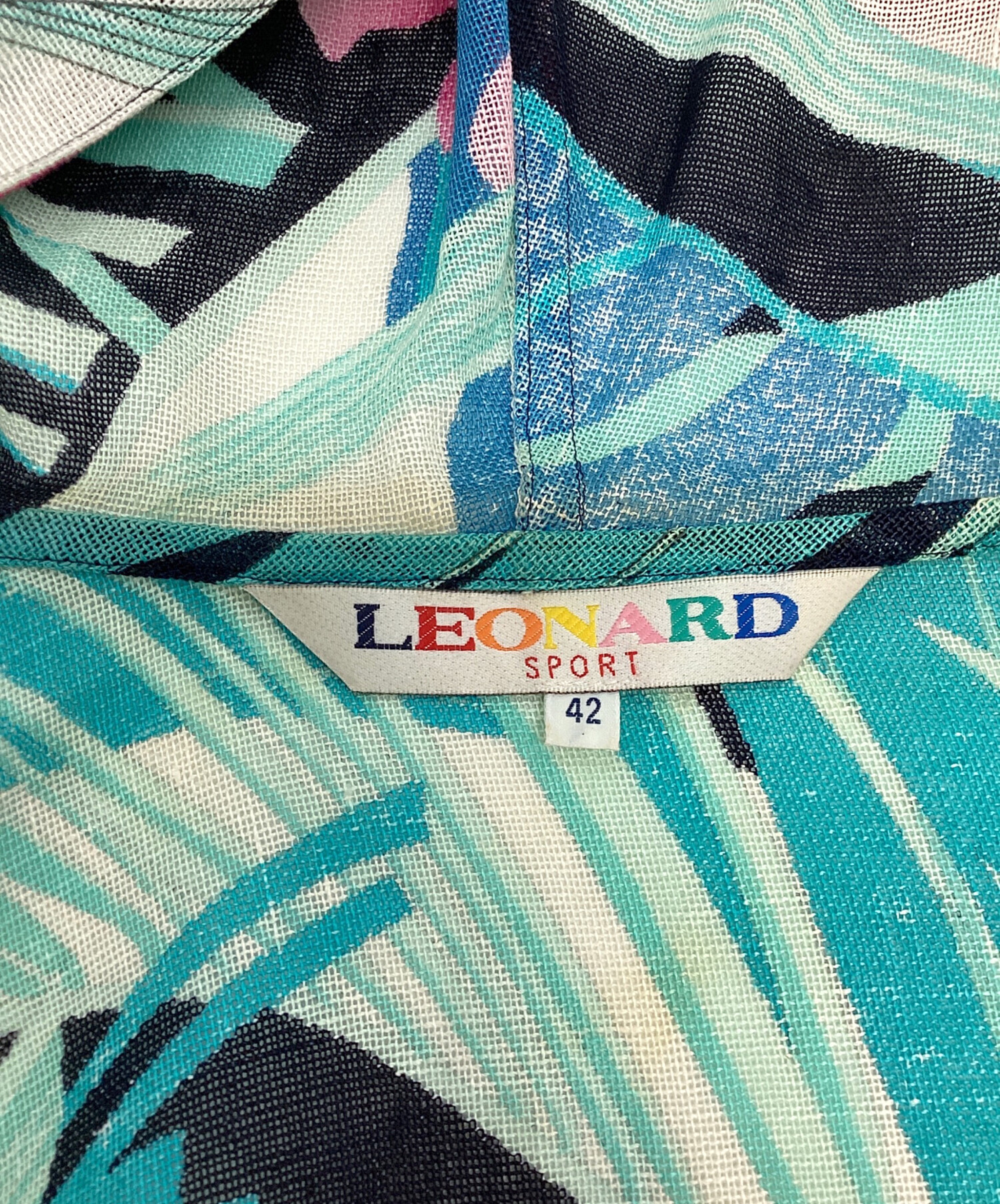 中古・古着通販】LEONARD SPORT (レオナール スポーツ) 長袖ブラウス