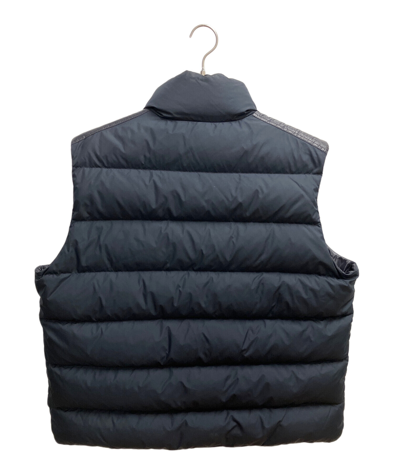中古・古着通販】MONCLER (モンクレール) ダウンベスト ネイビー