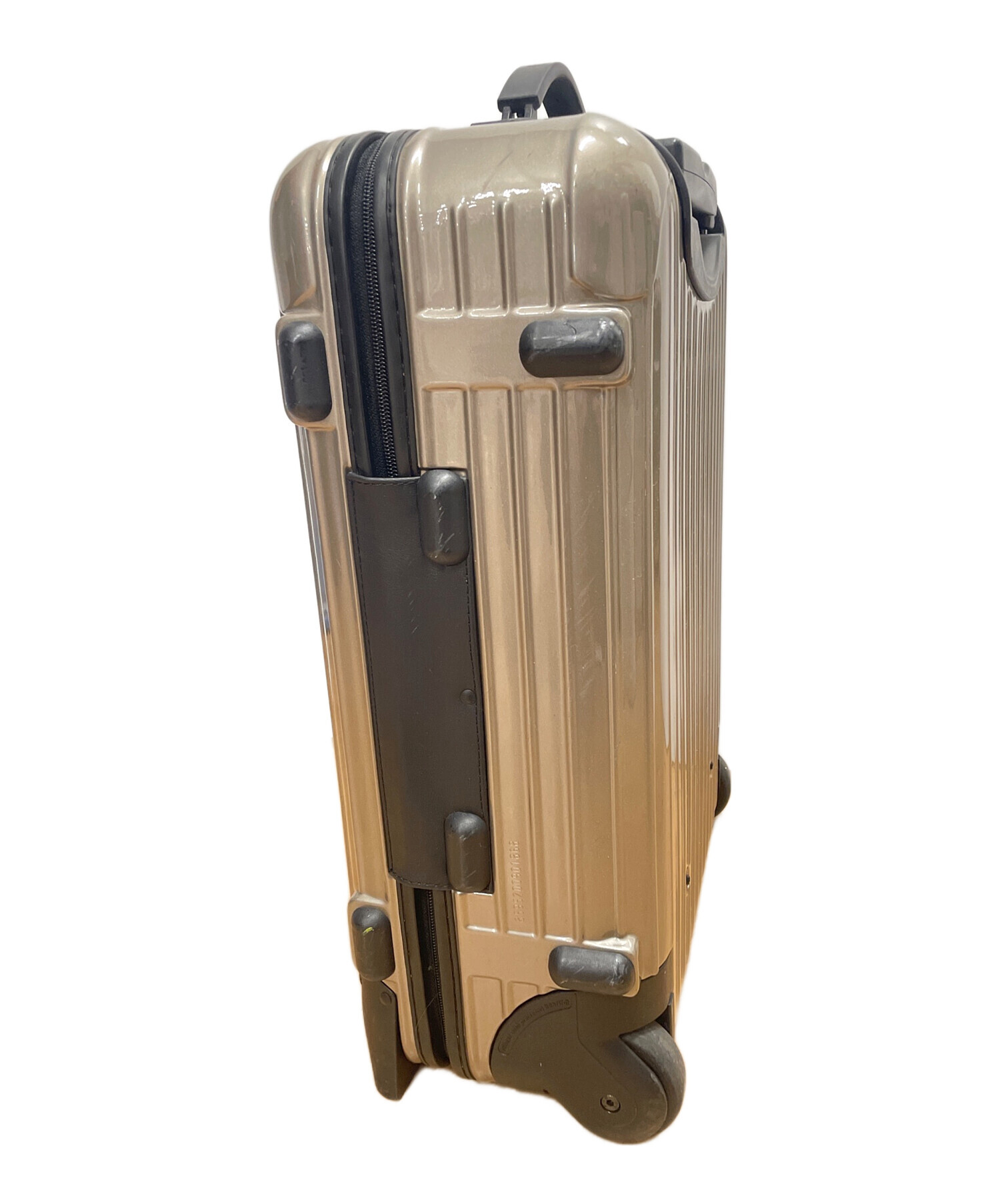 リモワ RIMOWA サルサ初期型 33L 2輪【中古・希少モデル】 中古・古着通販】RIMOWA (リモワ) サルサ スーツケース シルバー