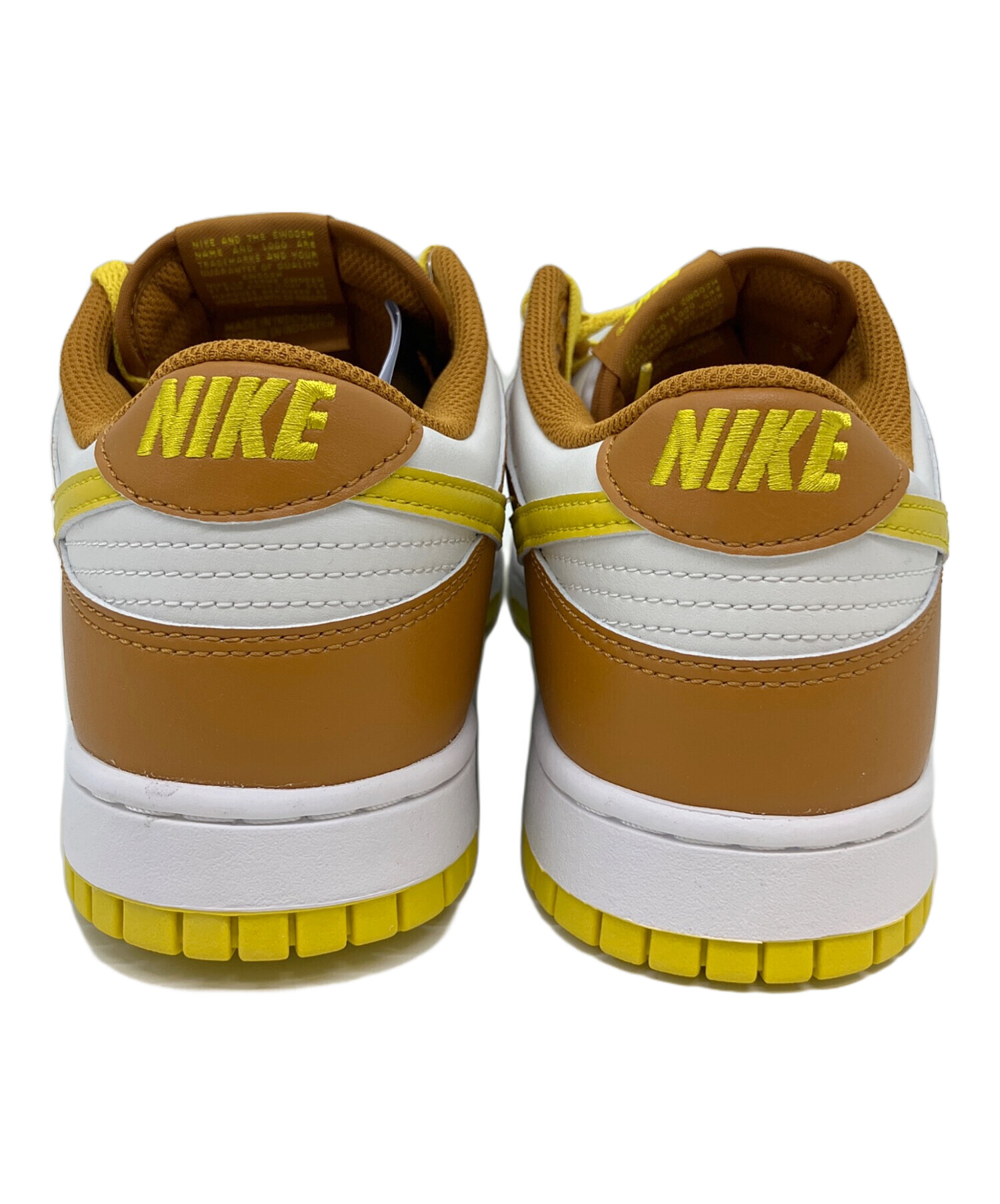 中古・古着通販】NIKE (ナイキ) Dunk Low Retro ホワイト×ブラウン 