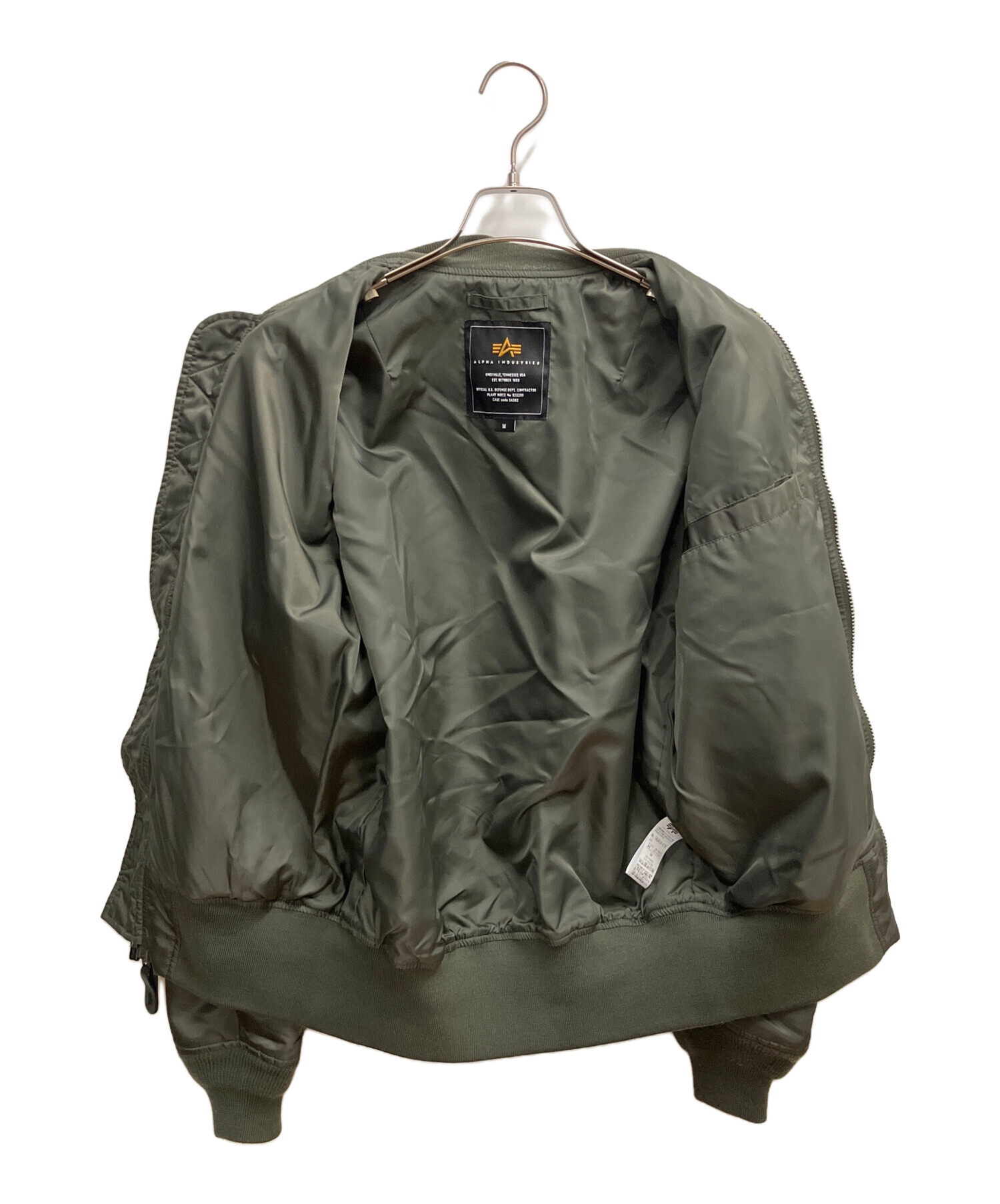 中古・古着通販】ALPHA INDUSTRIES (アルファインダストリーズ) MA-1
