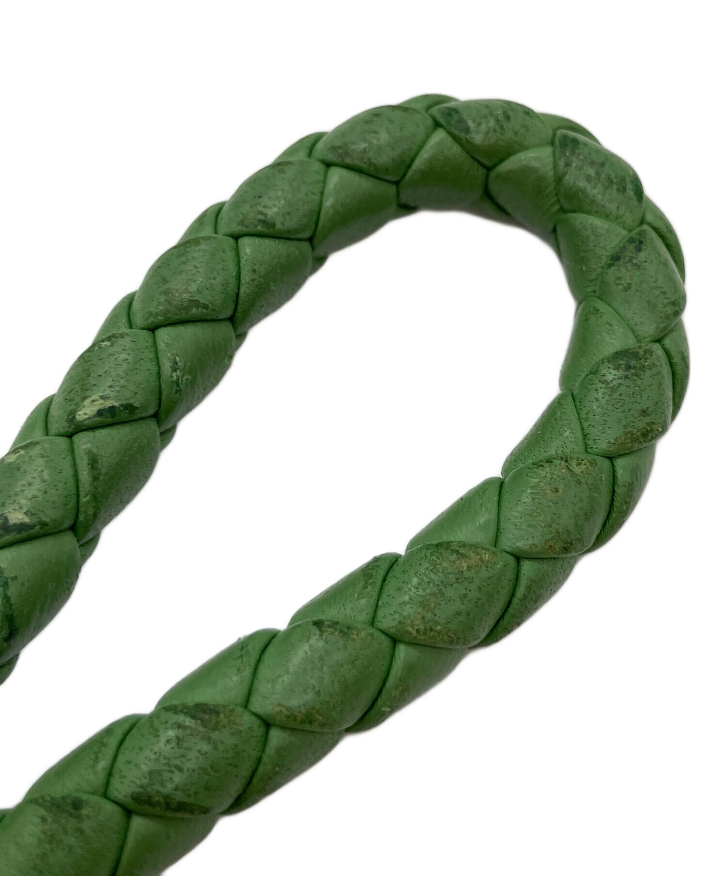 中古・古着通販】BOTTEGA VENETA (ボッテガベネタ) キーリング 黄緑