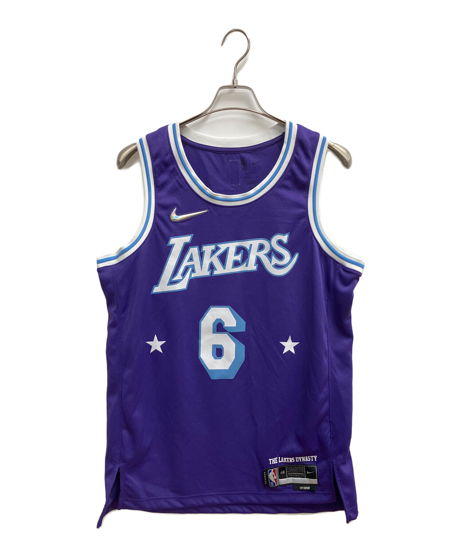 中古・古着通販】NIKE (ナイキ) タンクトップ パープル×ホワイト