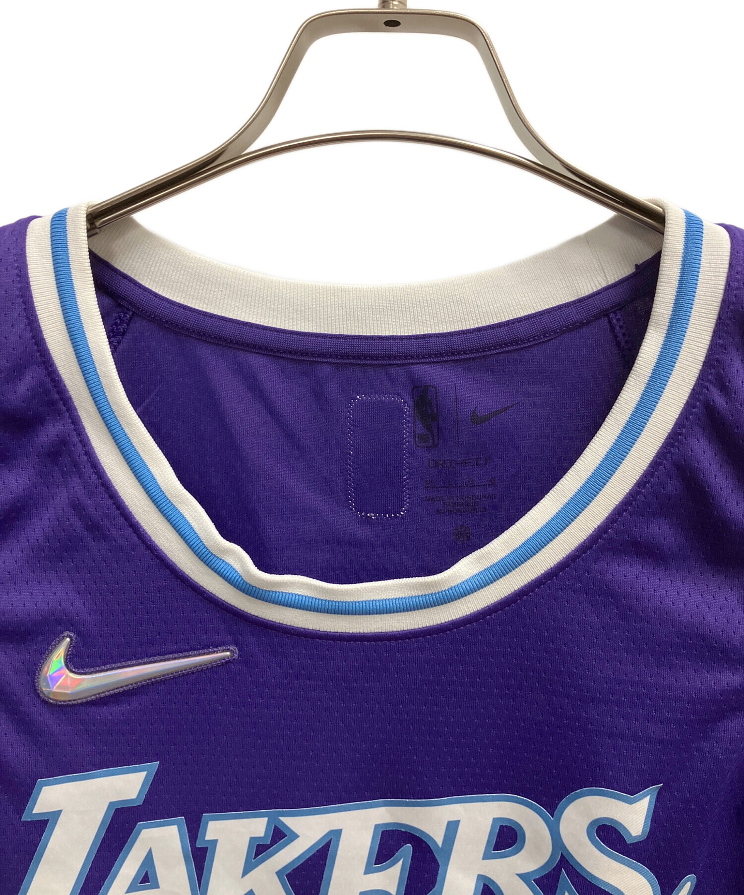 中古・古着通販】NIKE (ナイキ) タンクトップ パープル×ホワイト