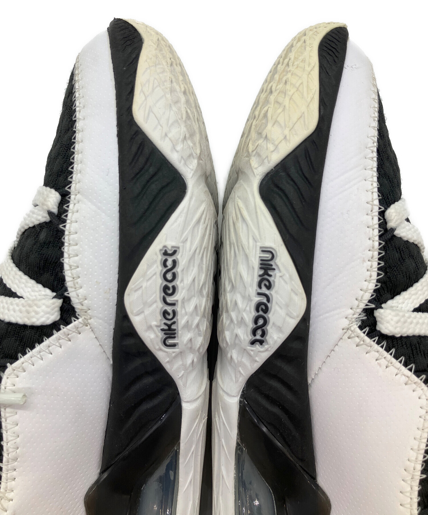 中古・古着通販】NIKE (ナイキ) LEBRON 17 LOW ホワイト×ブラック