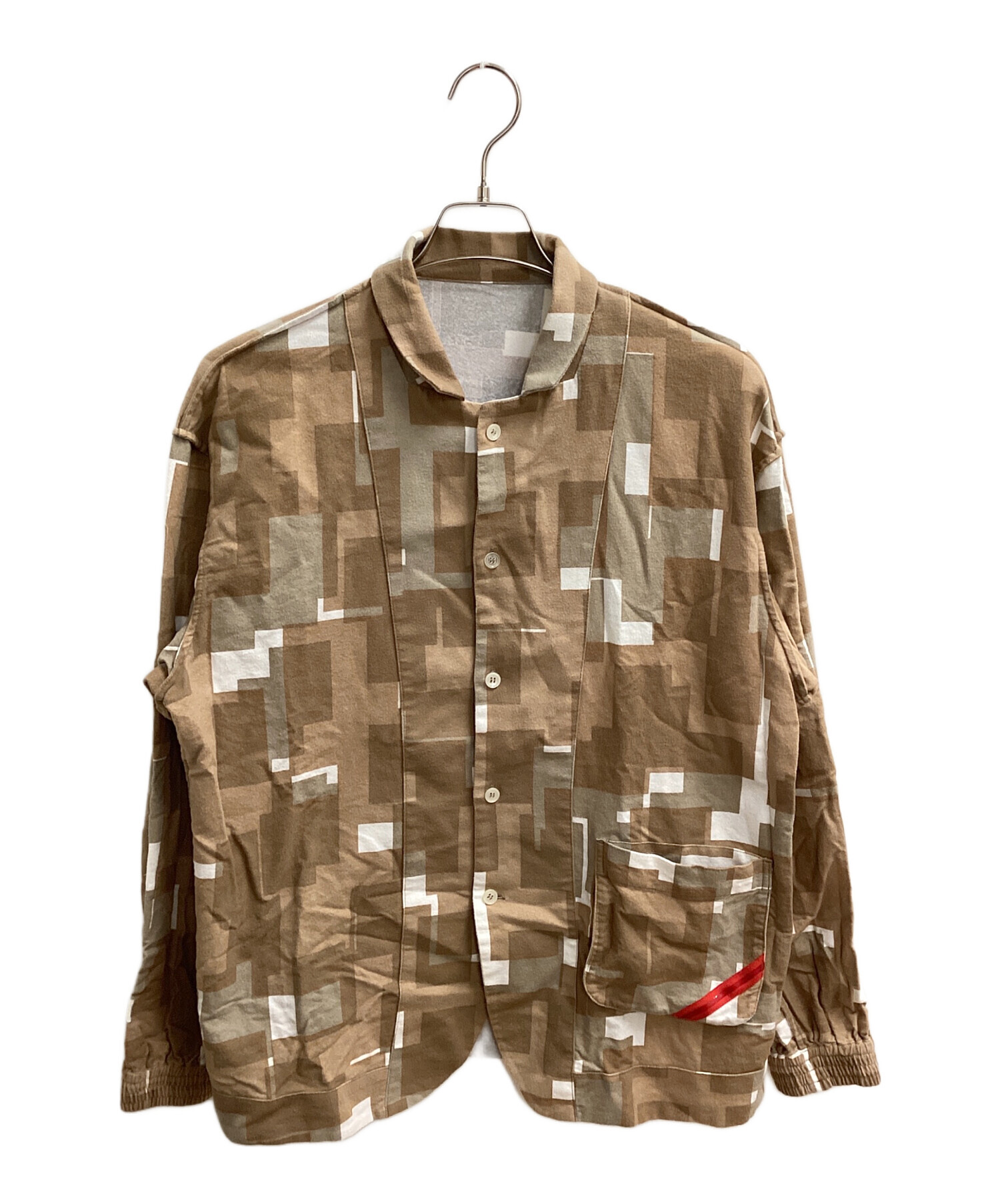 シャツ 「PHINGERIN」フィンガリン AND-STENCILED NIGHTSHIRT STRIPE