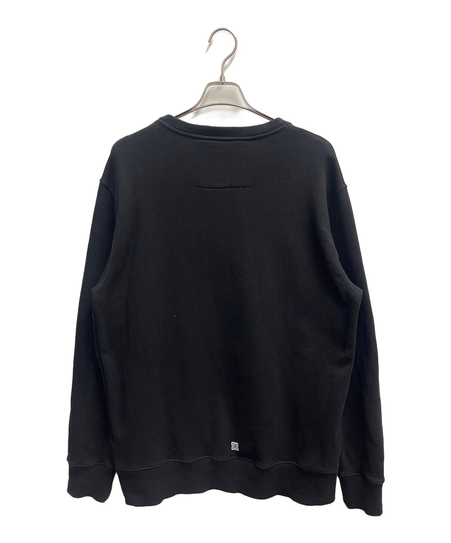 中古・古着通販】GIVENCHY (ジバンシィ) スウェット ブラック×ホワイト 