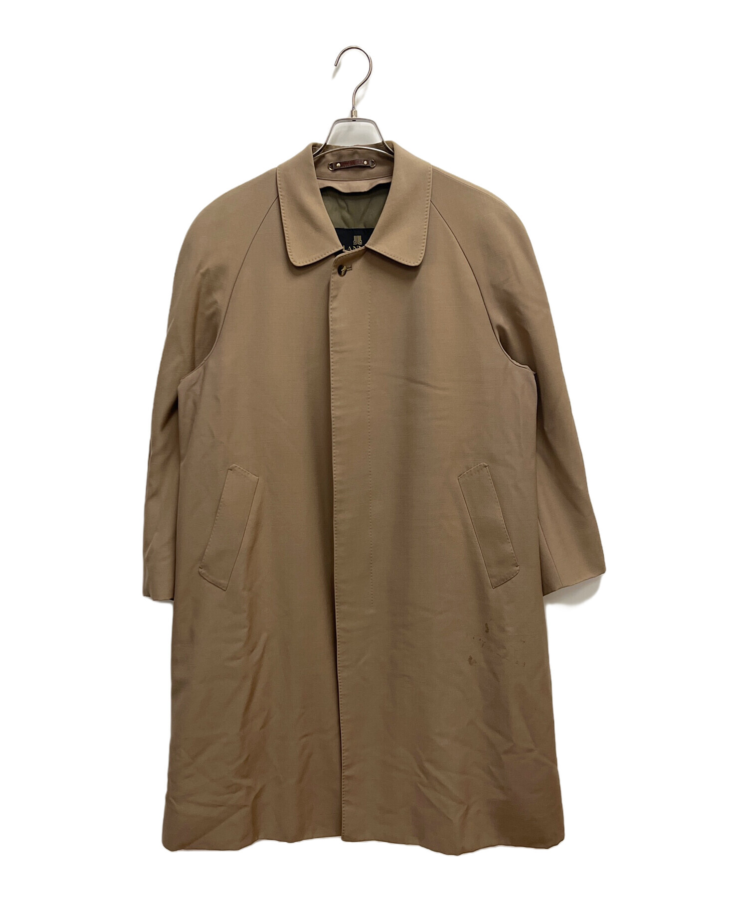 中古・古着通販】LANVIN (ランバン) ライナー付コート ブラウン サイズ 