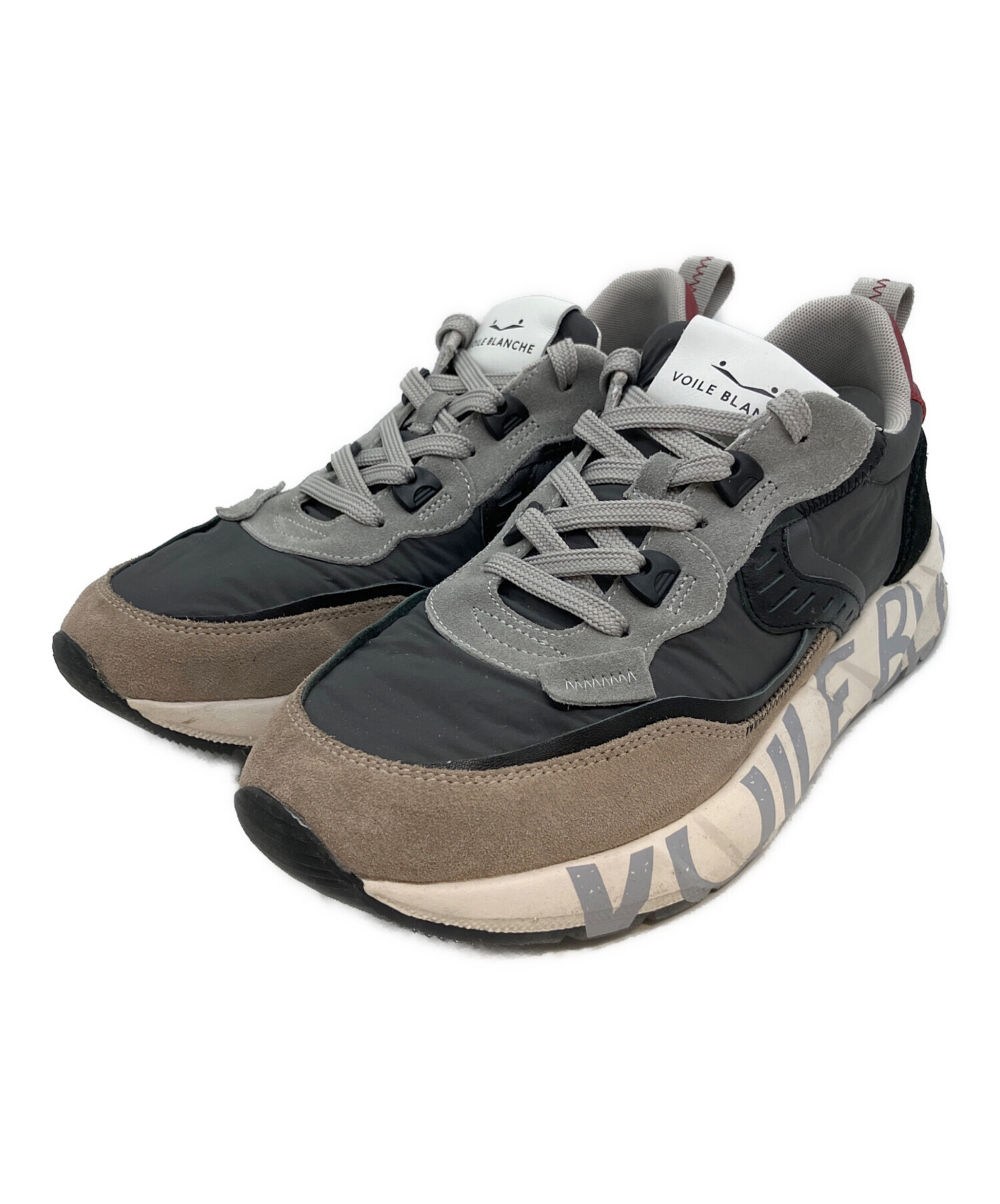 中古・古着通販】VOILE BLANCHE (ボイルブランシェ) スニーカー グレー 