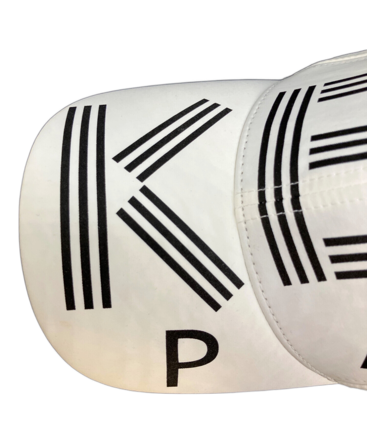 中古・古着通販】KENZO (ケンゾー) ロゴプリントキャップ ホワイト