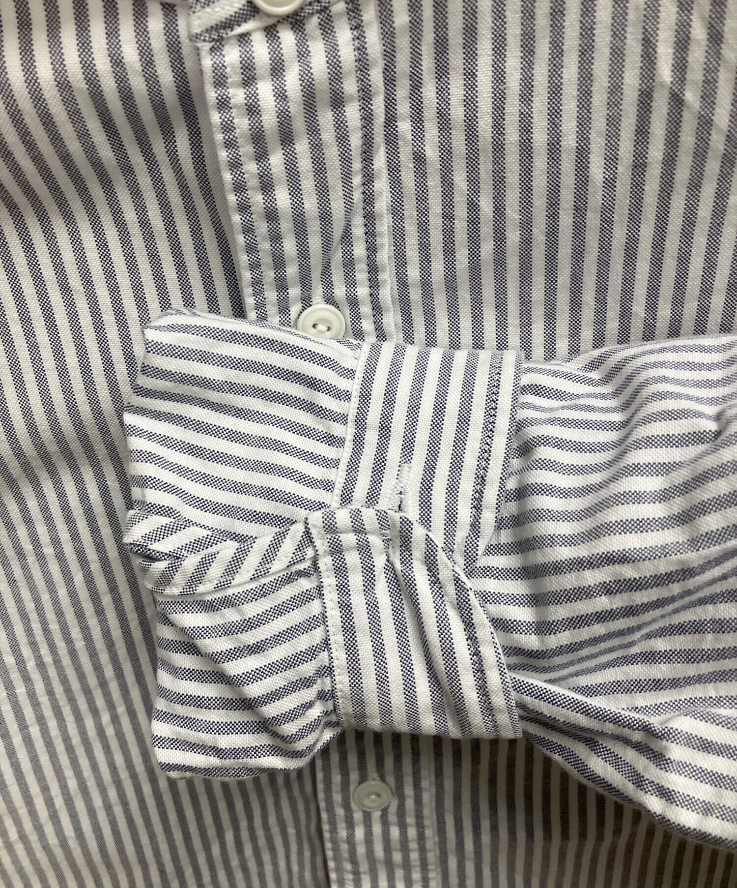 中古・古着通販】DANTON (ダントン) 長袖シャツ グレー サイズ:SIZE 38 