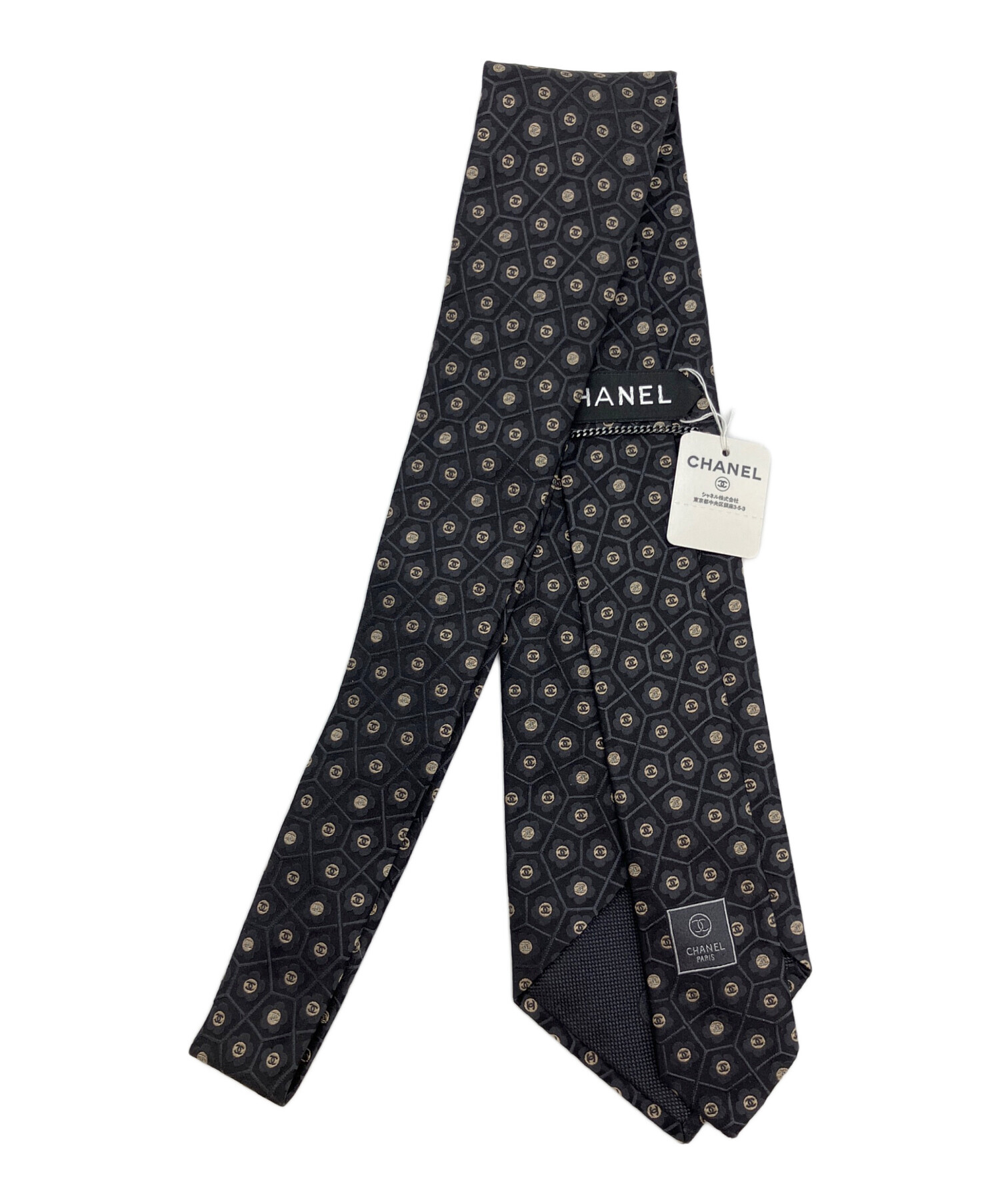 CHANEL ネクタイ 未使用 中古・古着通販】CHANEL (シャネル) ネクタイ ネイビー サイズ:FREE