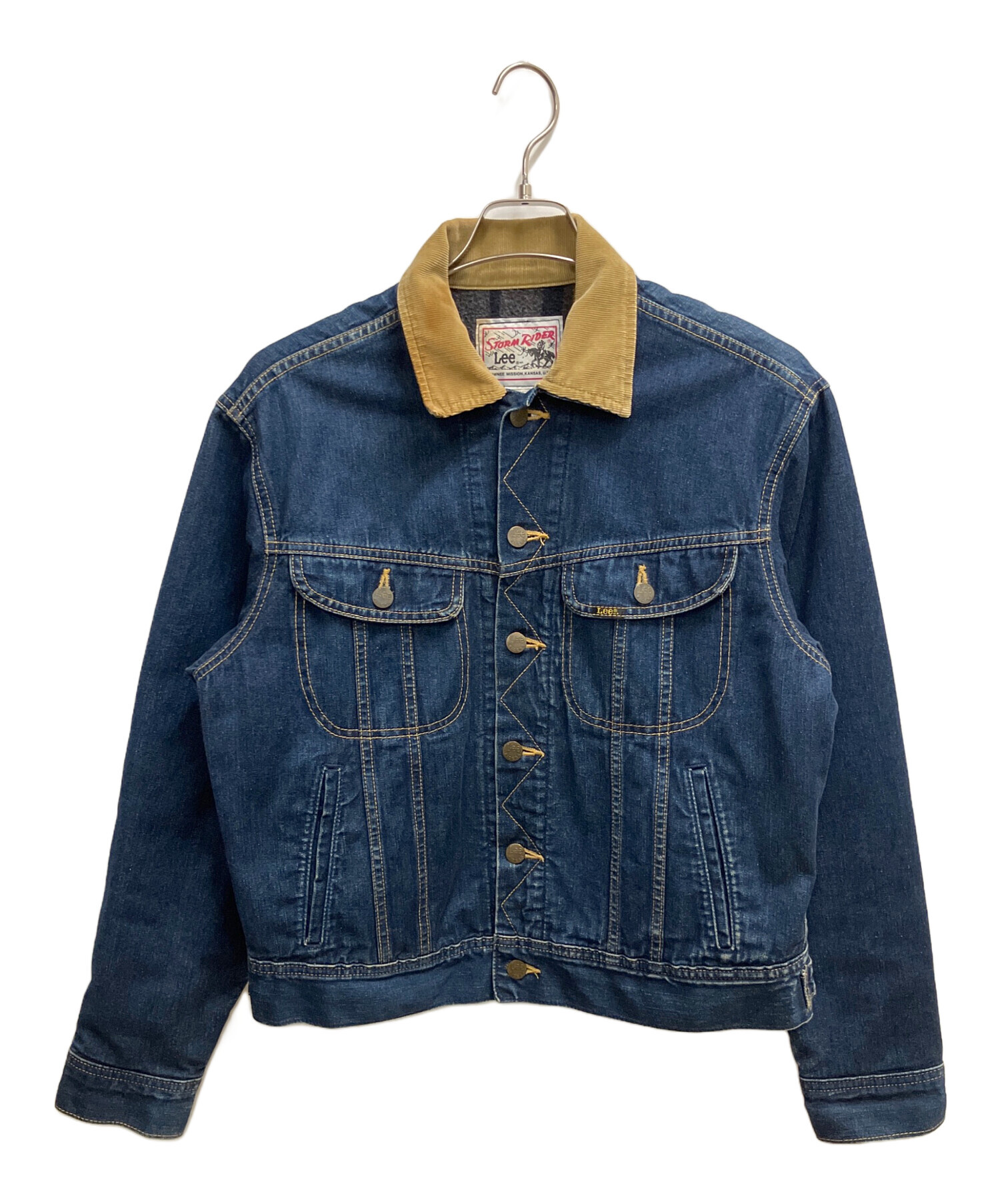 中古・古着通販】LEE (リー) デニムジャケット インディゴ サイズ:SIZE 