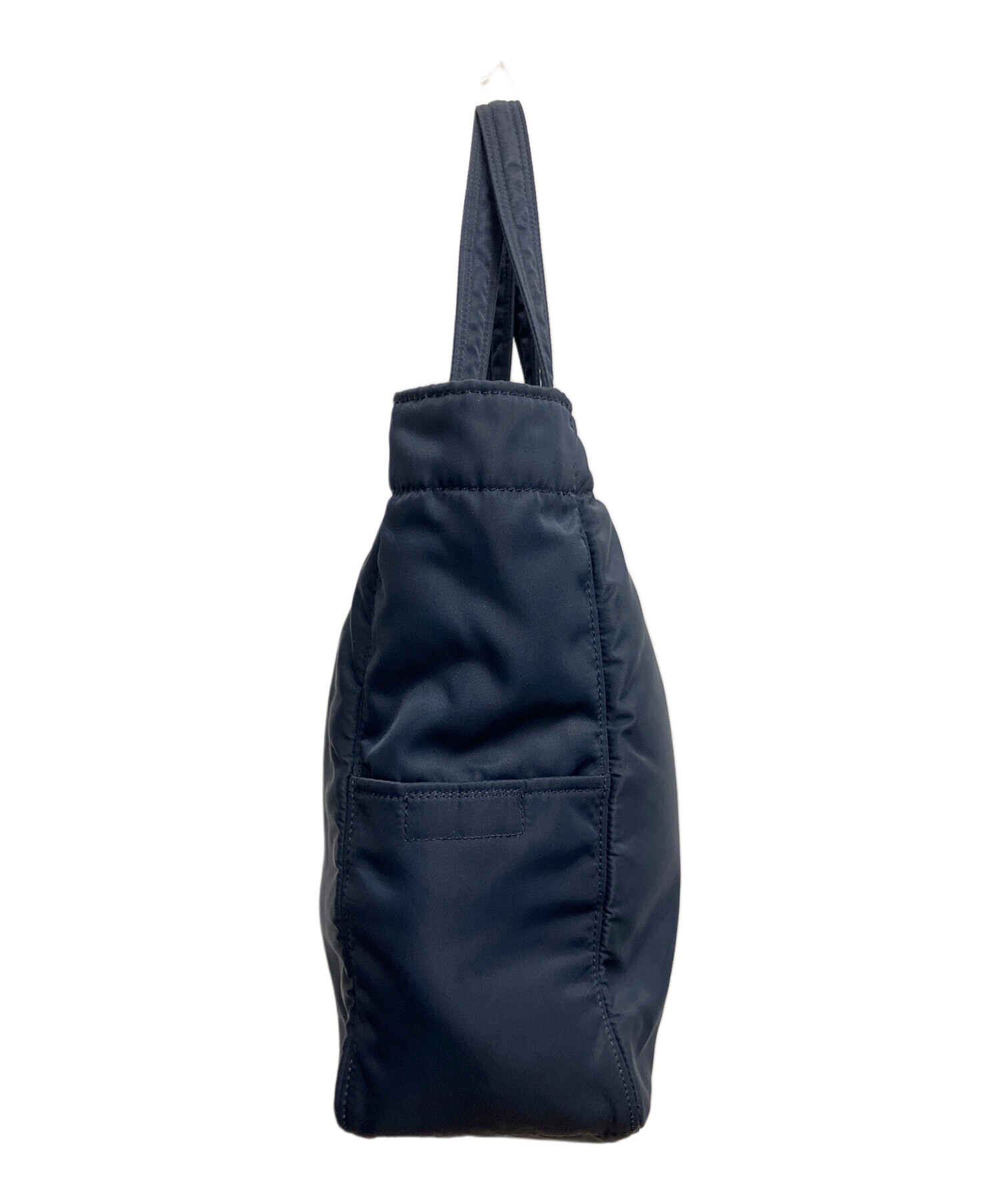 中古・古着通販】PORTER (ポーター) クリーム トートバッグ ネイビー
