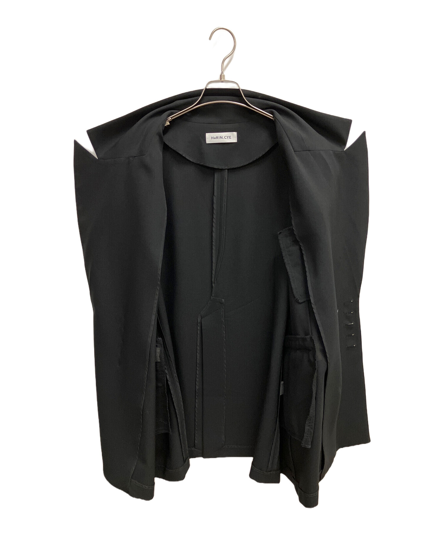 中古・古着通販】HeRIN.CYE (ヘリンドットサイ) slit sleeve jacket 