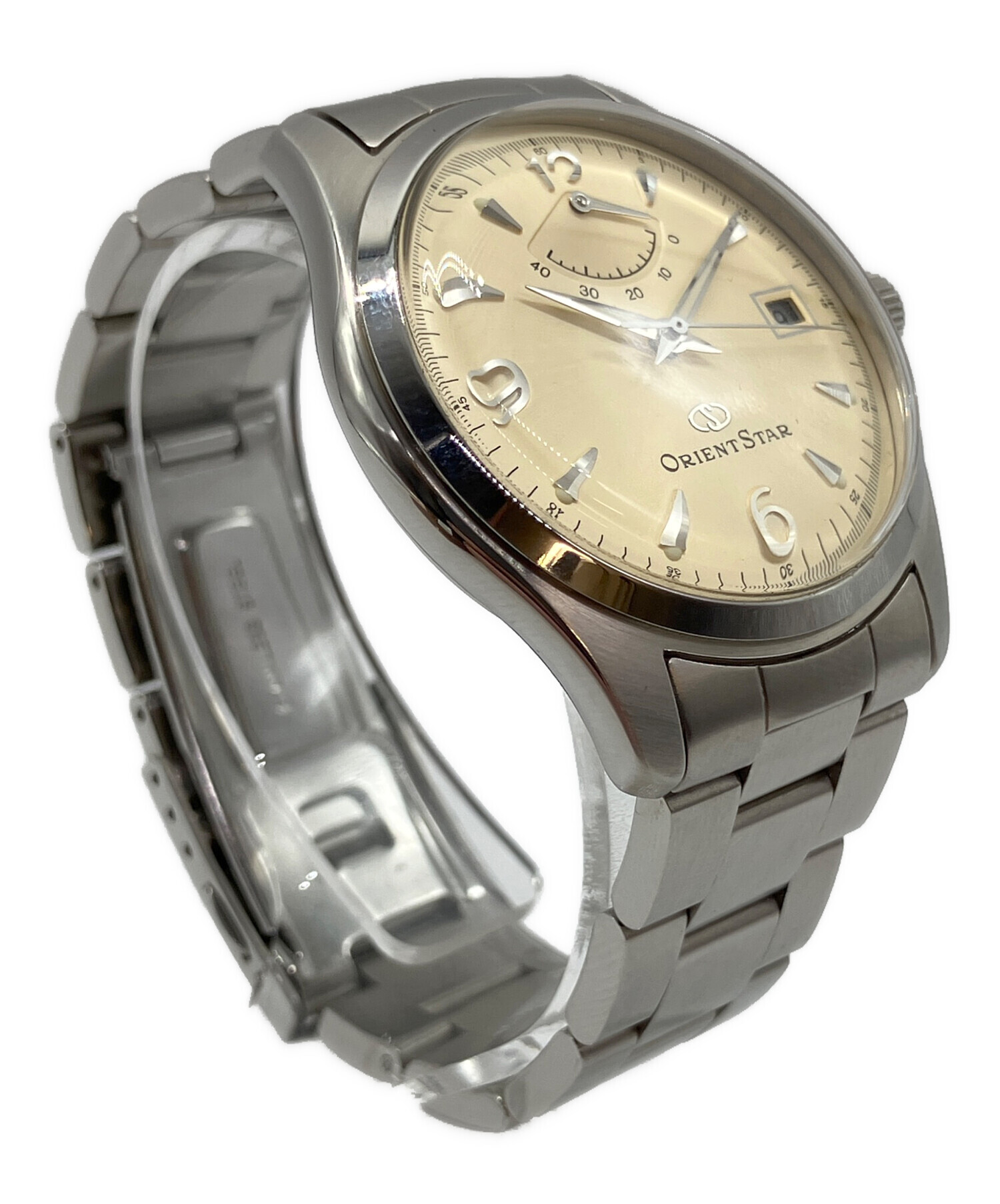 中古・古着通販】ORIENT STAR (オリエントスター) 腕時計 ベージュ