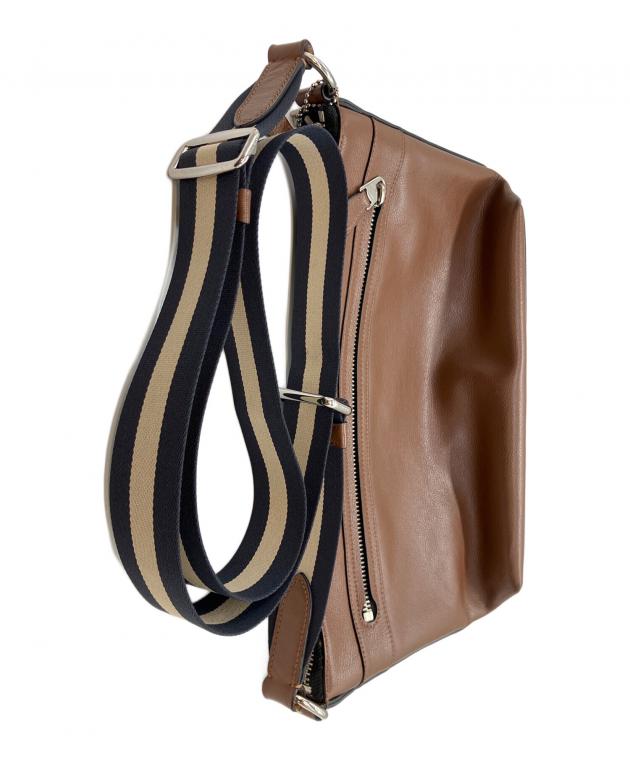 中古・古着通販】COACH (コーチ) ショルダーバッグ ブラウン｜ブランド