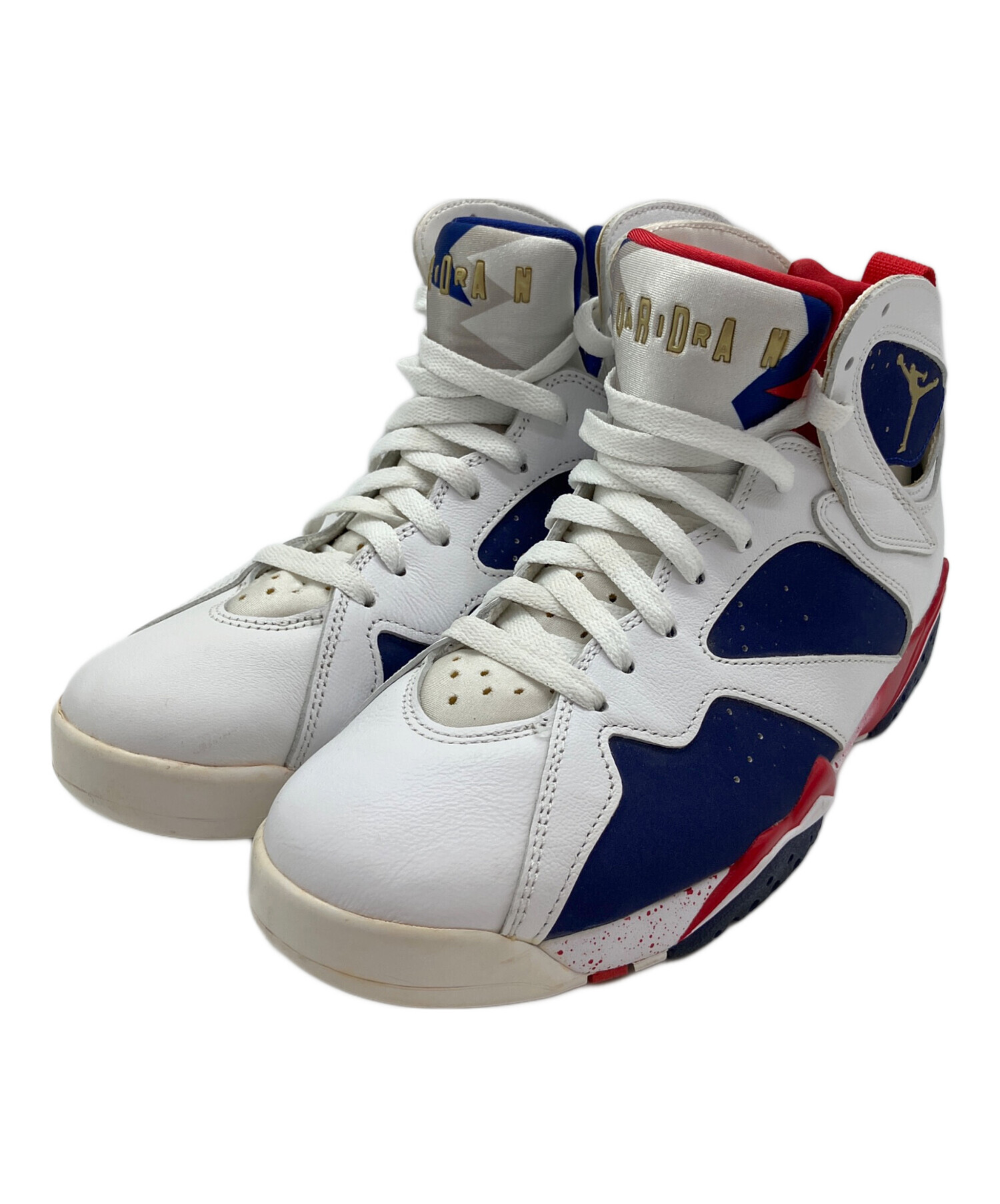 中古・古着通販】NIKE (ナイキ) Air Jordan 7 ブルー×ホワイト サイズ 