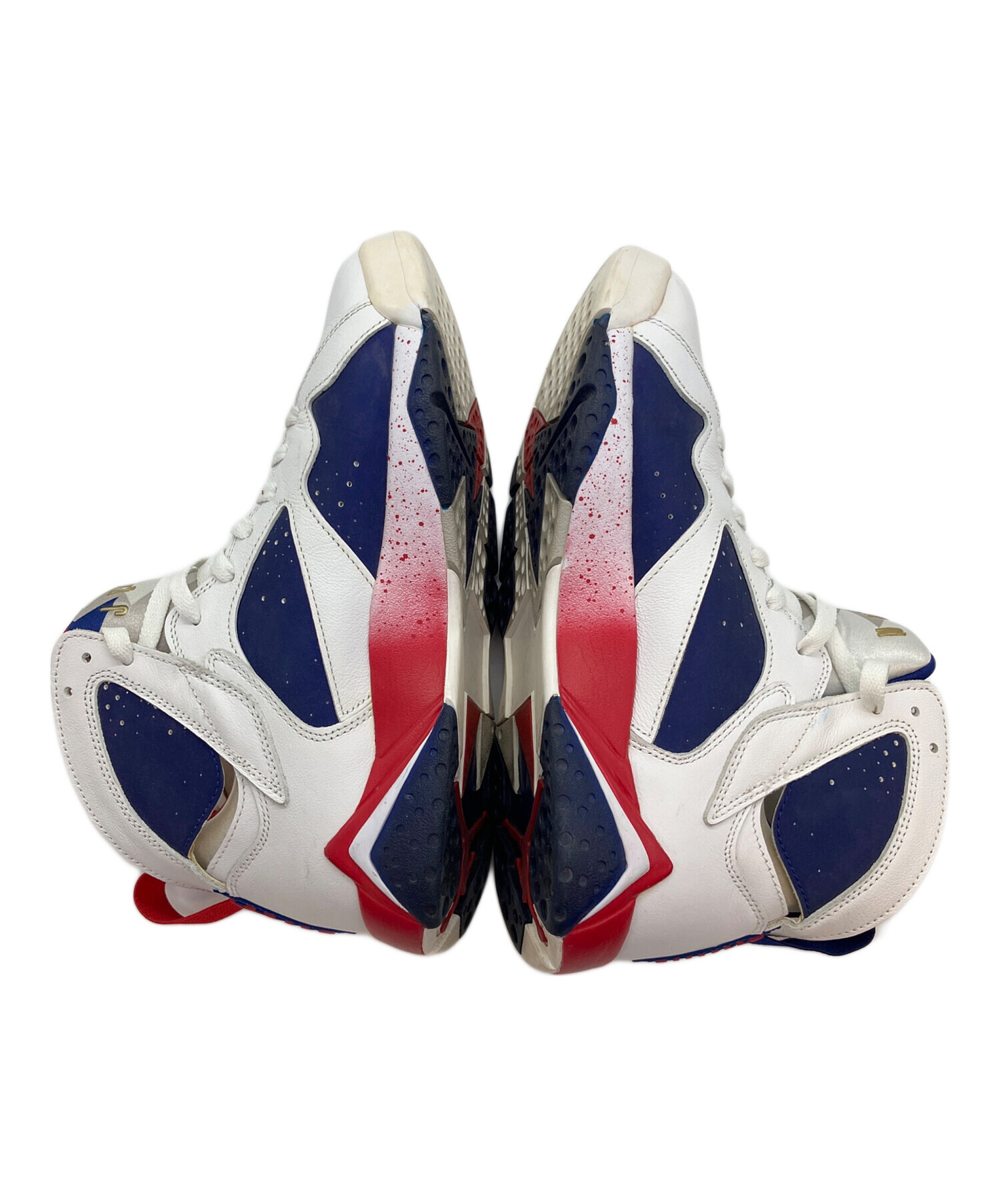 中古・古着通販】NIKE (ナイキ) Air Jordan 7 ブルー×ホワイト サイズ 