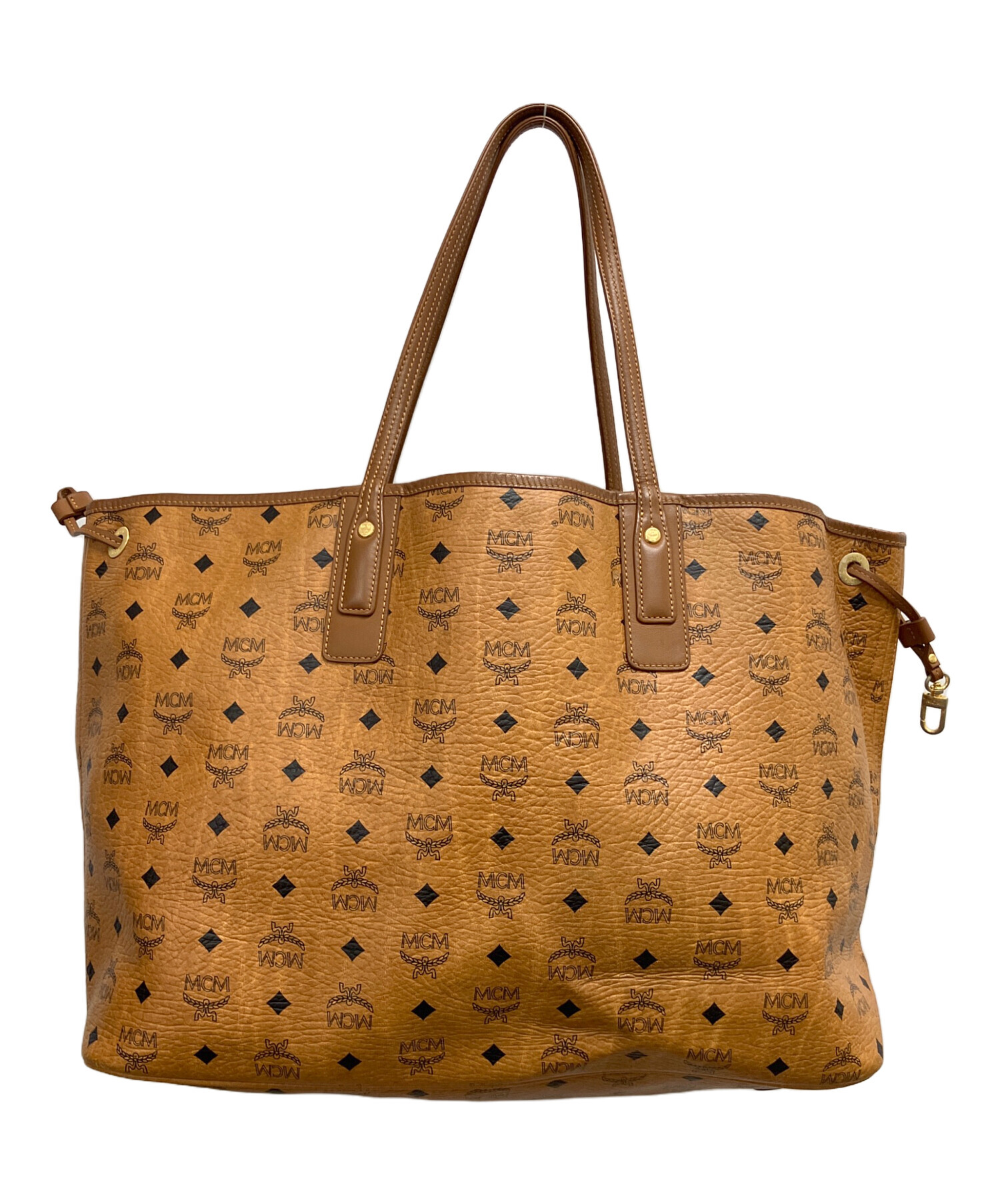 中古・古着通販】MCM (エムシーエム) トートバッグ ブラウン｜ブランド 