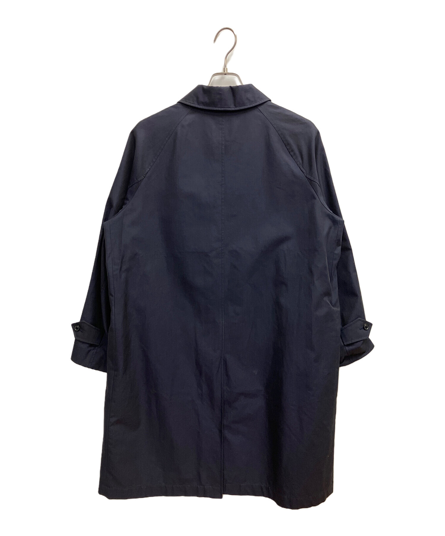 中古・古着通販】ORCIVAL (オーシバル) ステンカラーコート ネイビー