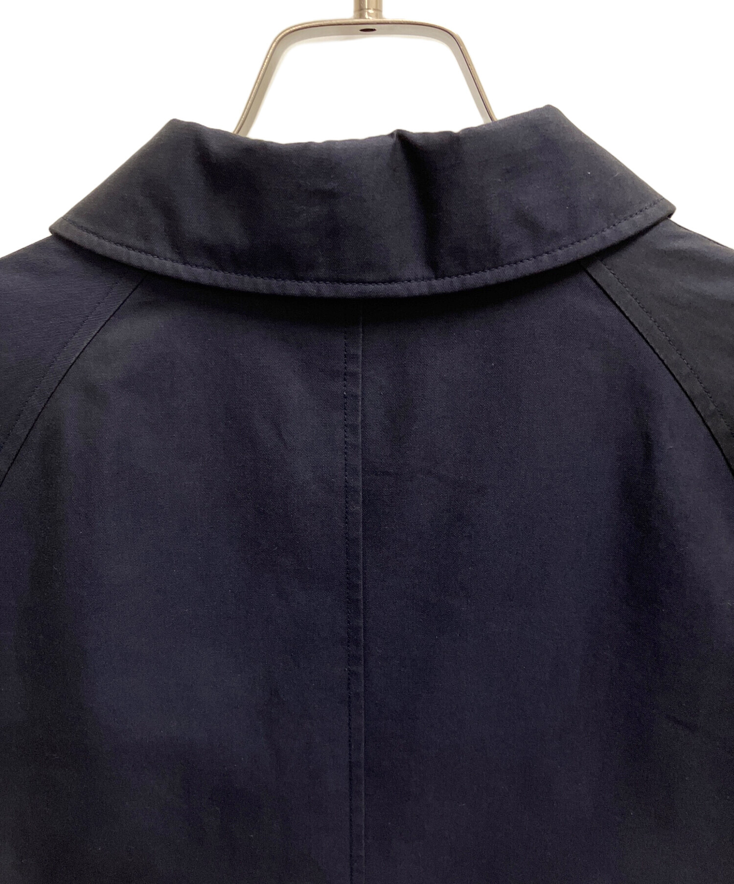 中古・古着通販】ORCIVAL (オーシバル) ステンカラーコート ネイビー